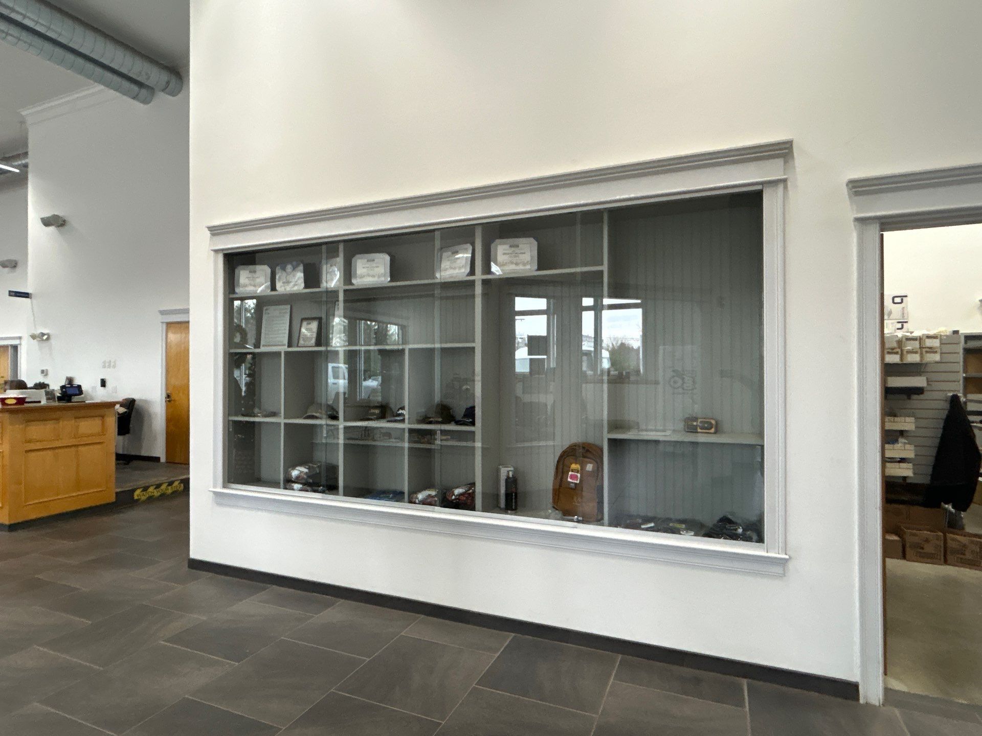 Display Case using Tempered Glass by Cheshire Glass Company