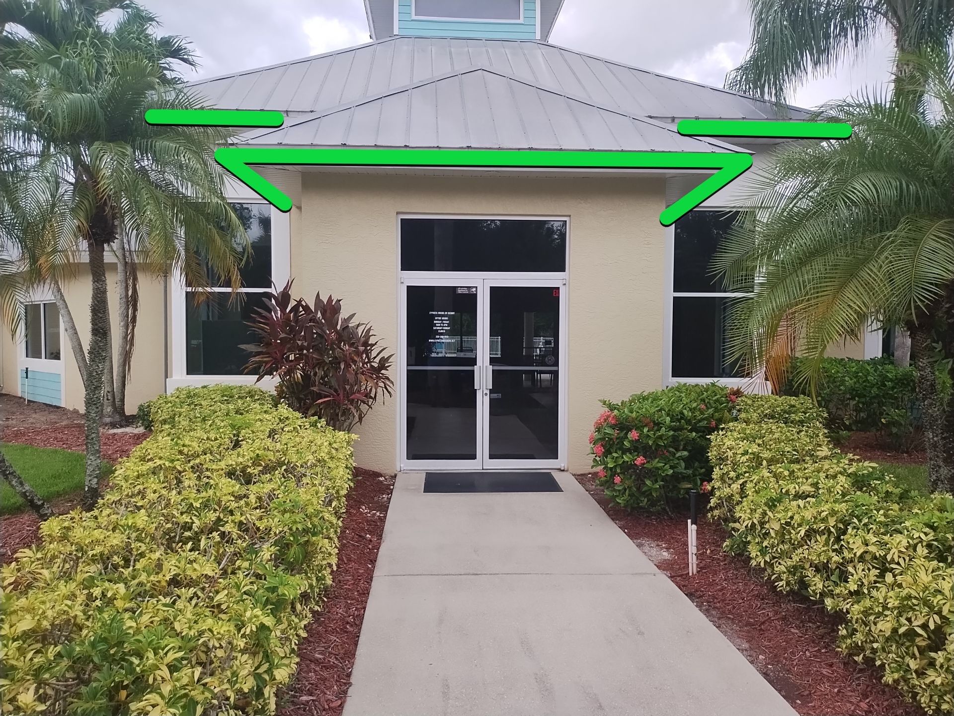 White K-Style Gutters in Fort Myers FL by Gutter Professors