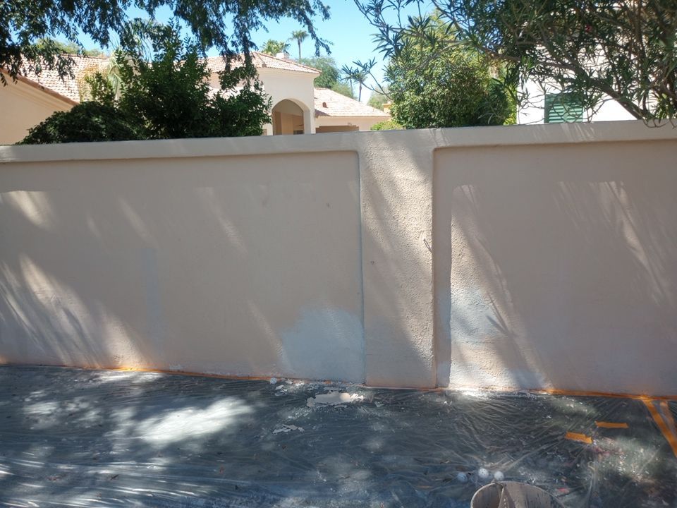 Exterior Painting Job in Scottsdale by Crash of Rhinos Painting & Garage Floors