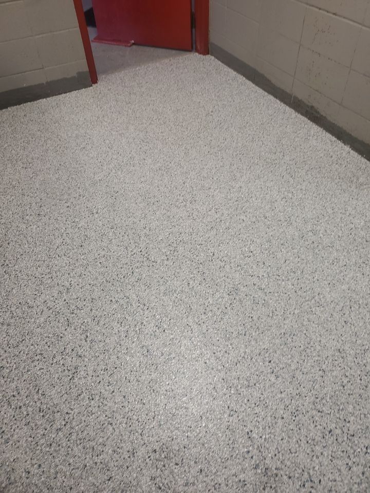 Concrete Coating at Spiece Fieldhouse by Knot Just Decks
