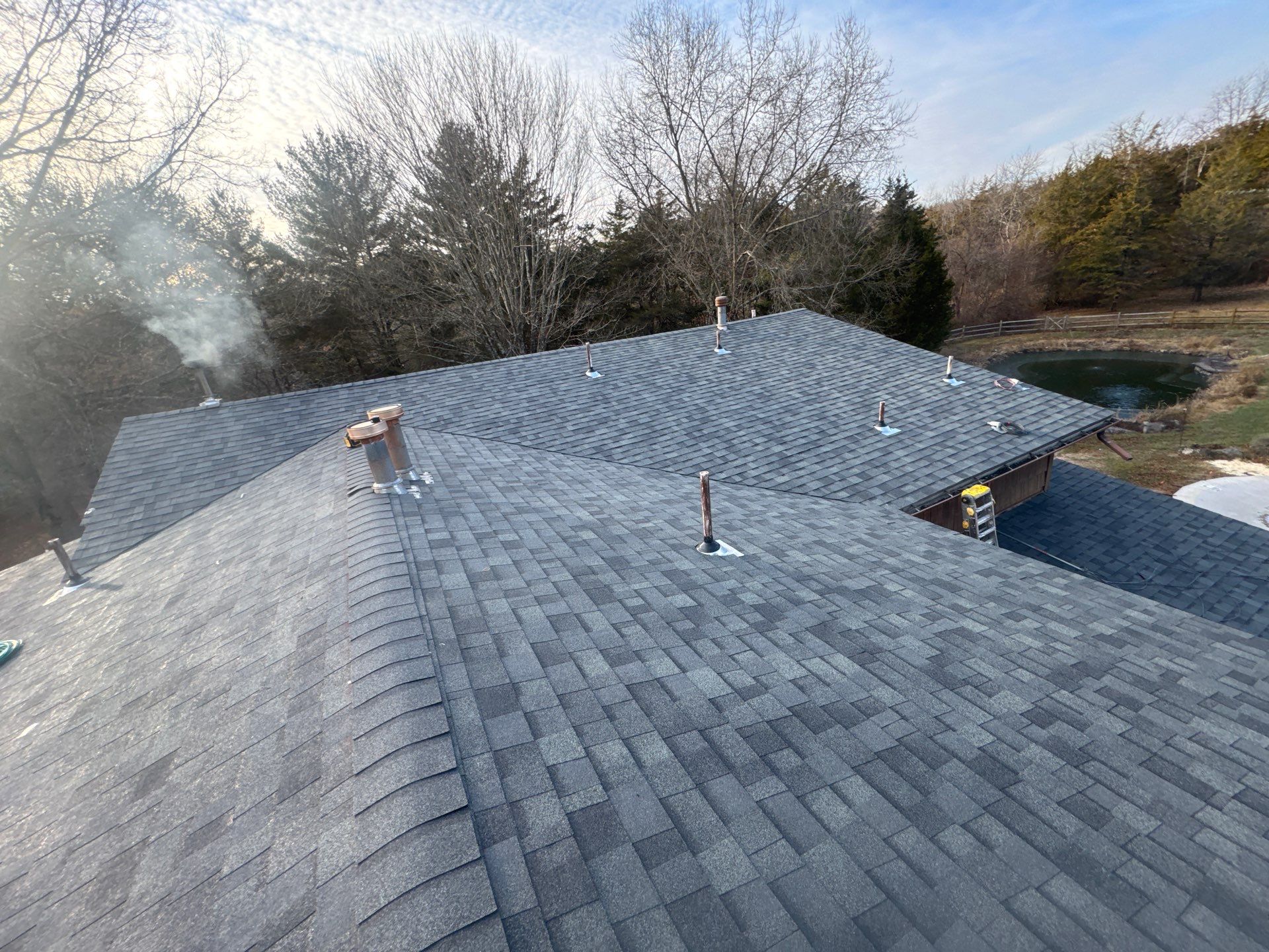 Oxford Gray Shingles by Reimagine Roofing