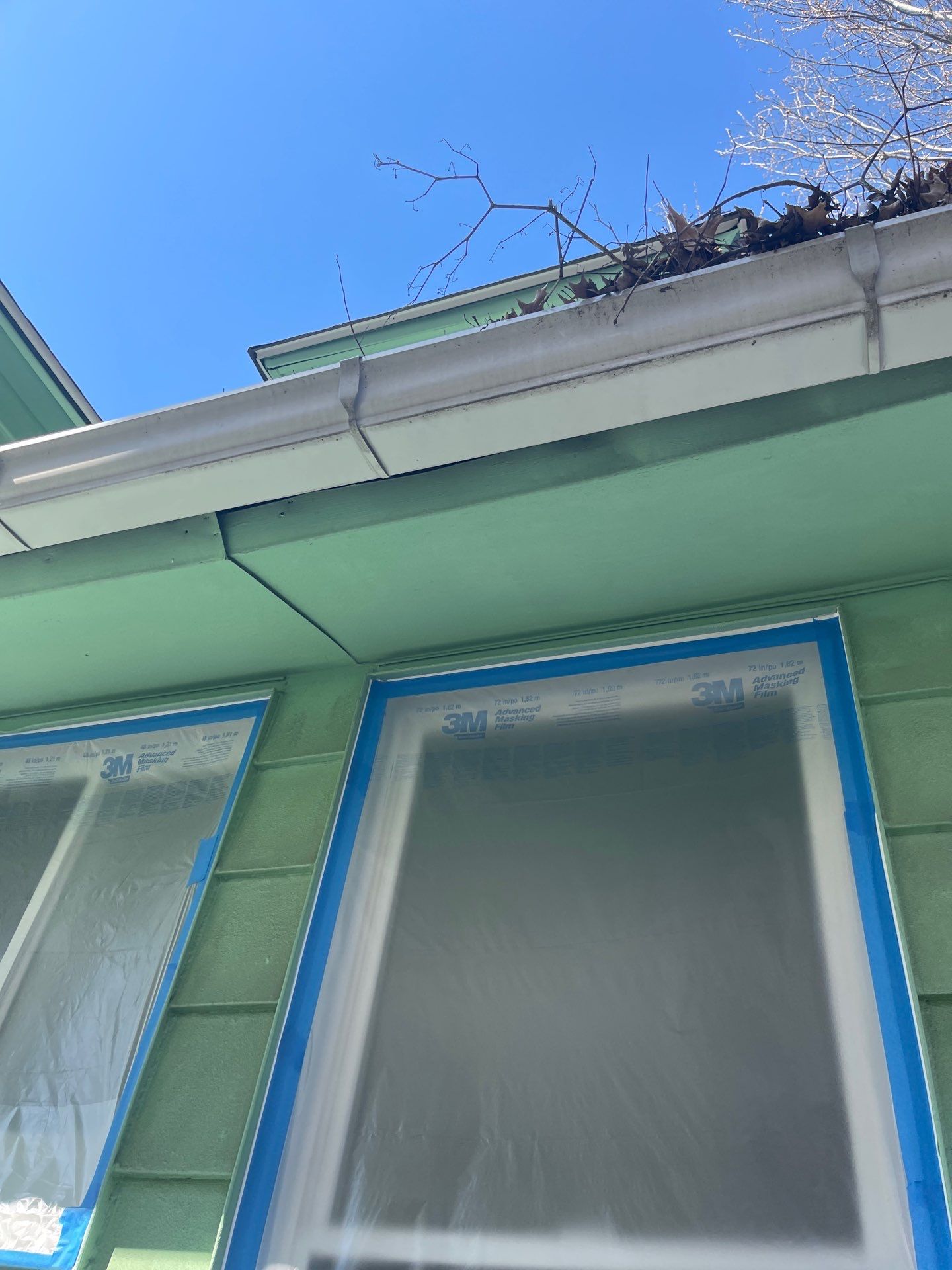 Exterior Painting using Benjamin Moore Element Guard by Callaway Contracting LLC