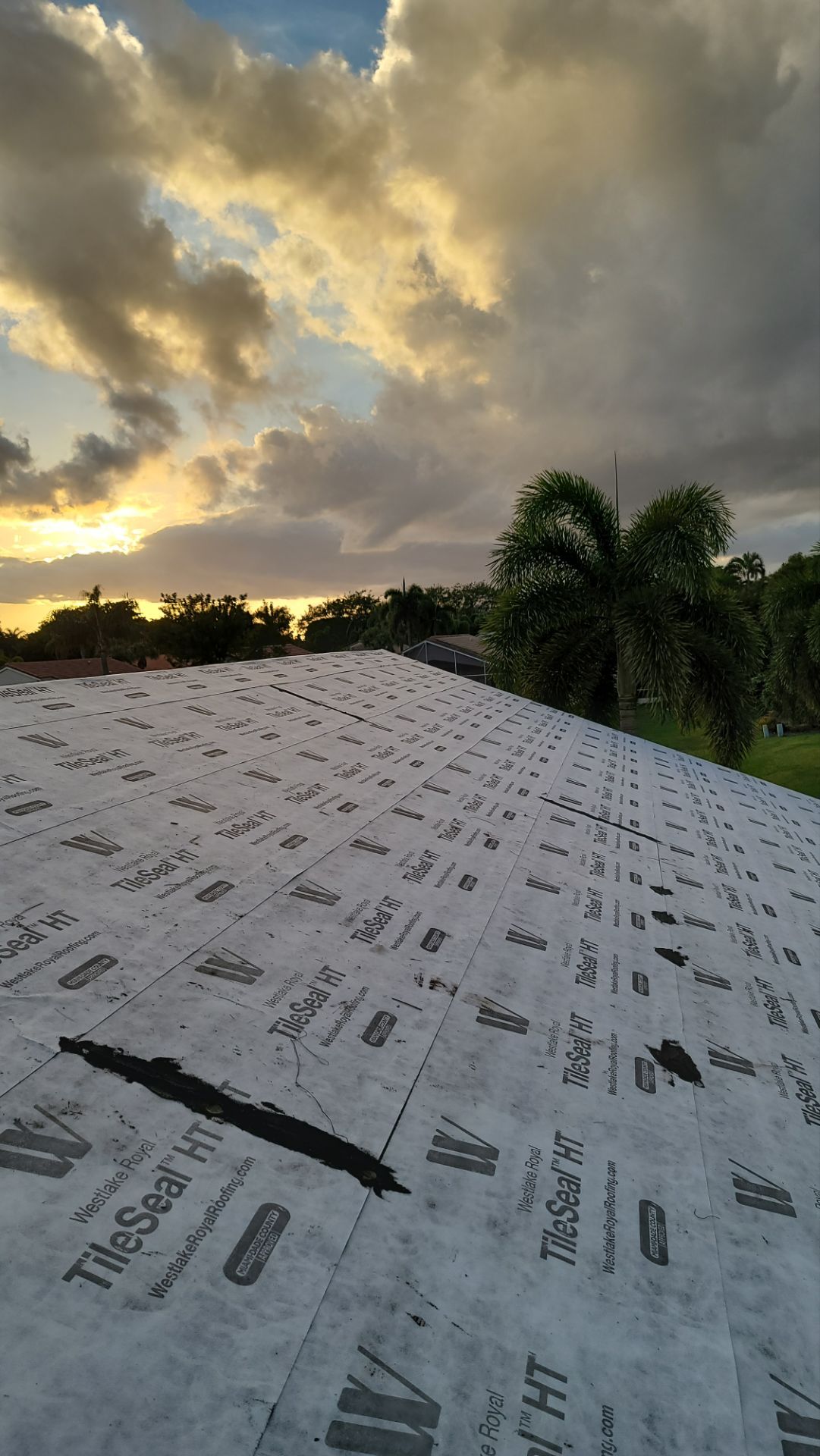 Residential Concrete Tile Roof Replacement and Fascia Repair in Boca Raton by Aastro Roofing