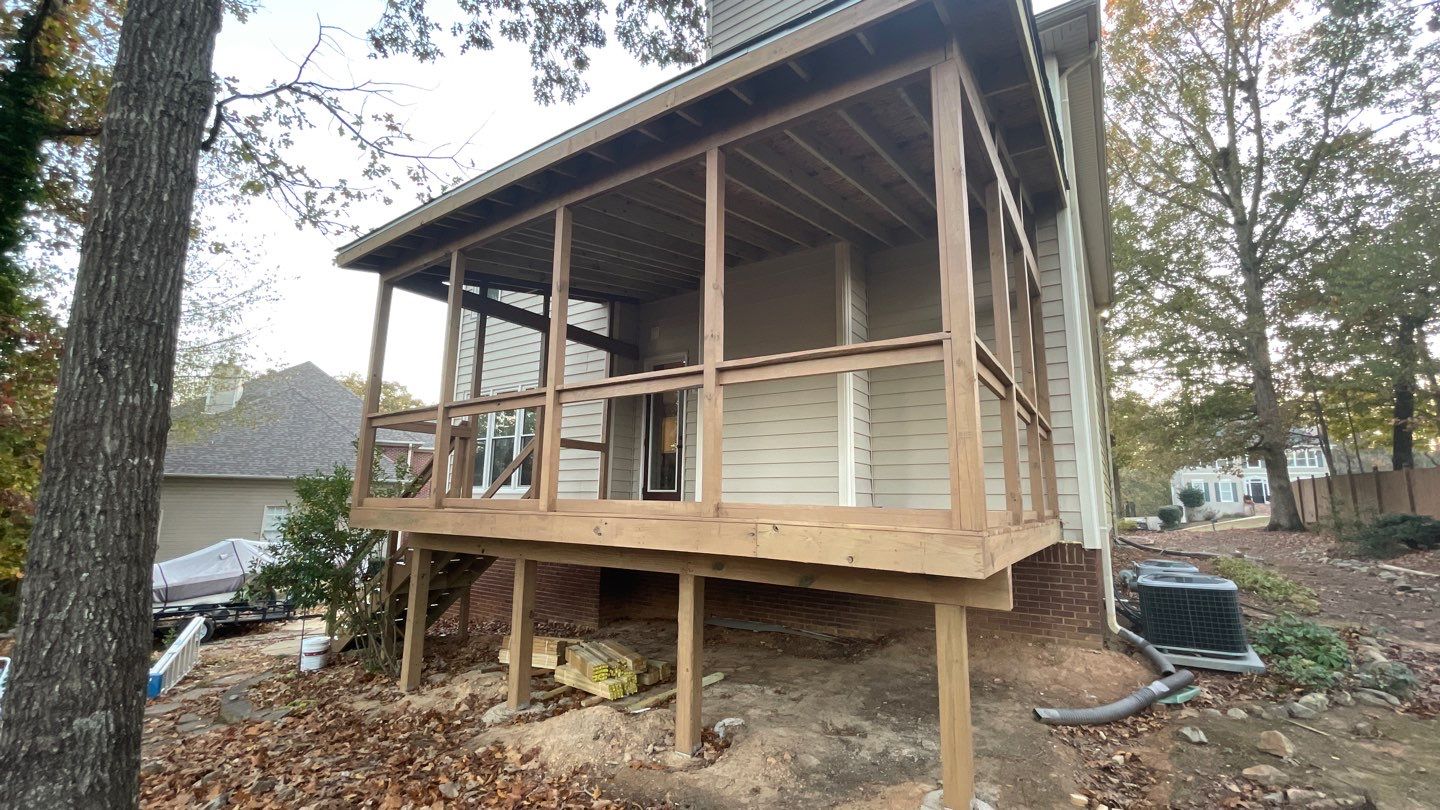 Sandy Cove - Screen Porch by Pillar and Pine