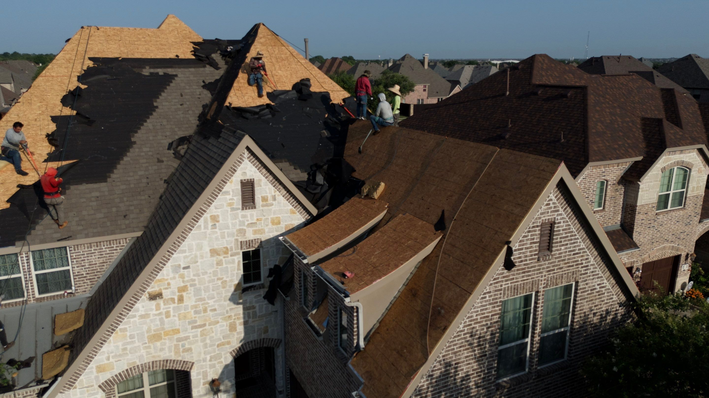 Residential Roofing Installation Using IKO Dynasty Shingles by Becker Roofing and Exteriors