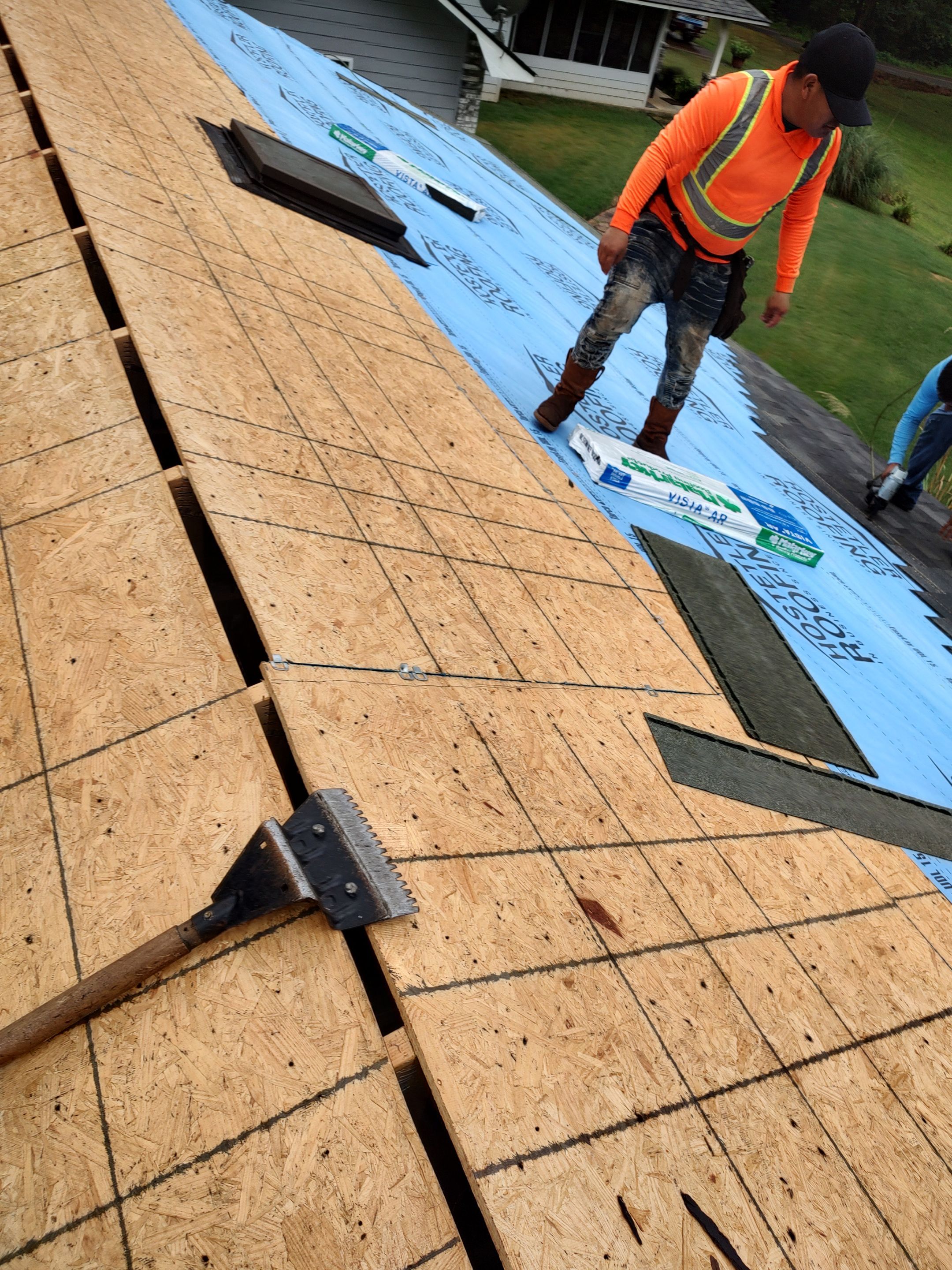 Storm Restoration Reroof: 40 Year Impact Rated Architectural Shingle by Hostetler Roofing