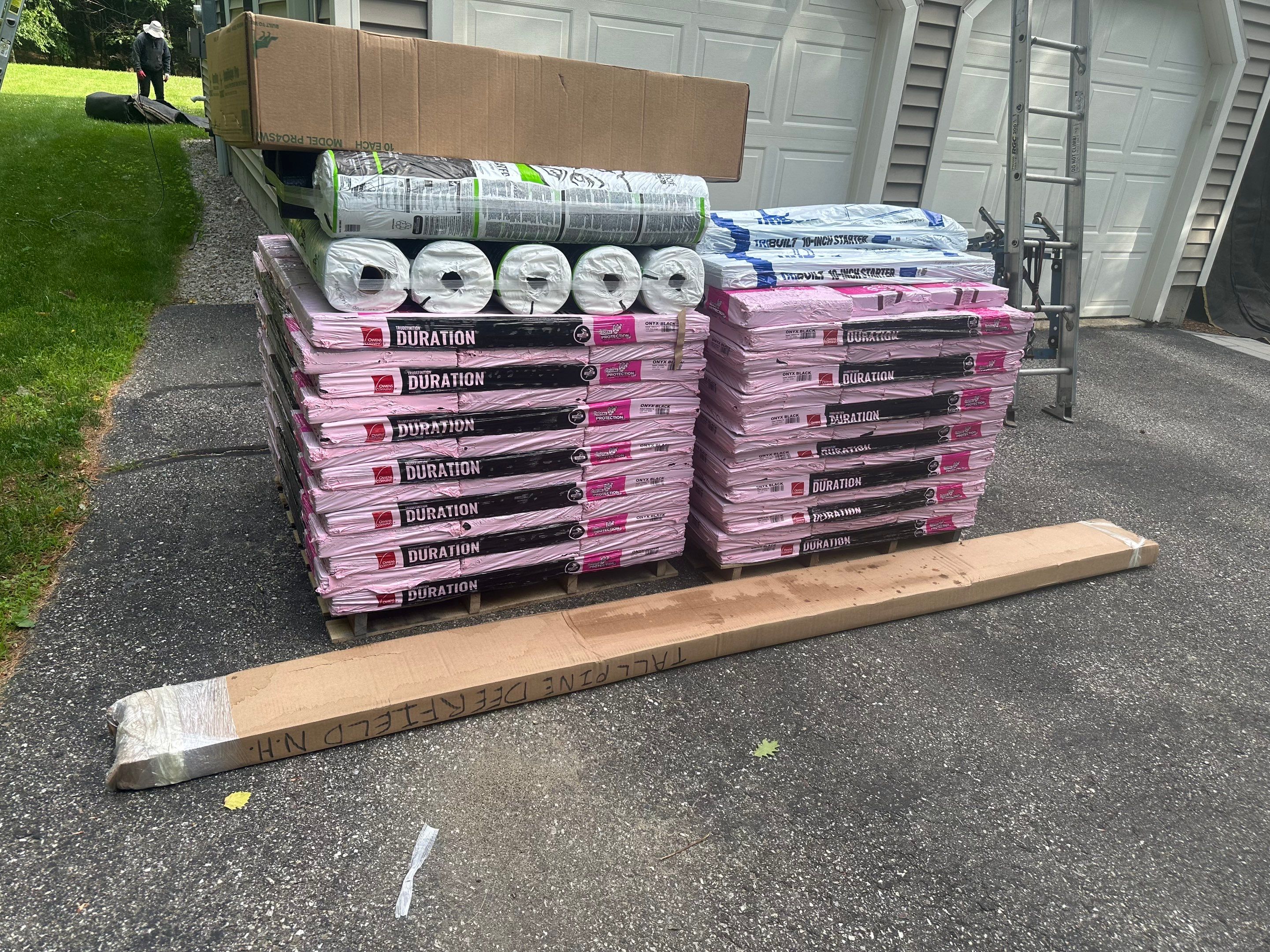 Residential Roofing Installation Featuring Owens Corning Duration Shingles in Deerfield by Tall pine roofing