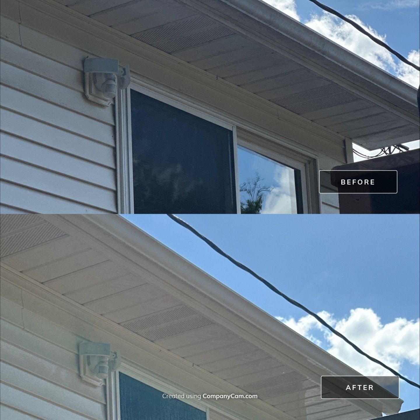 Project in Fox Lake by Simmons Power & Soft Washing