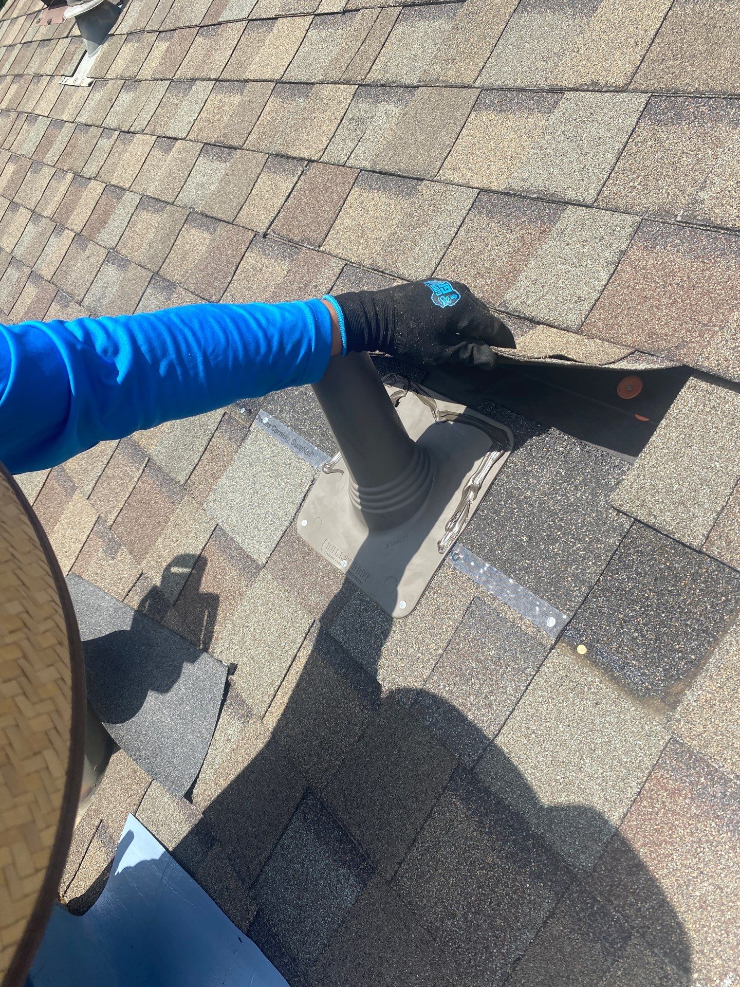 Hail Damage using Owen's Corning Duration (Lifetime) Shingles by Roof Repair Company