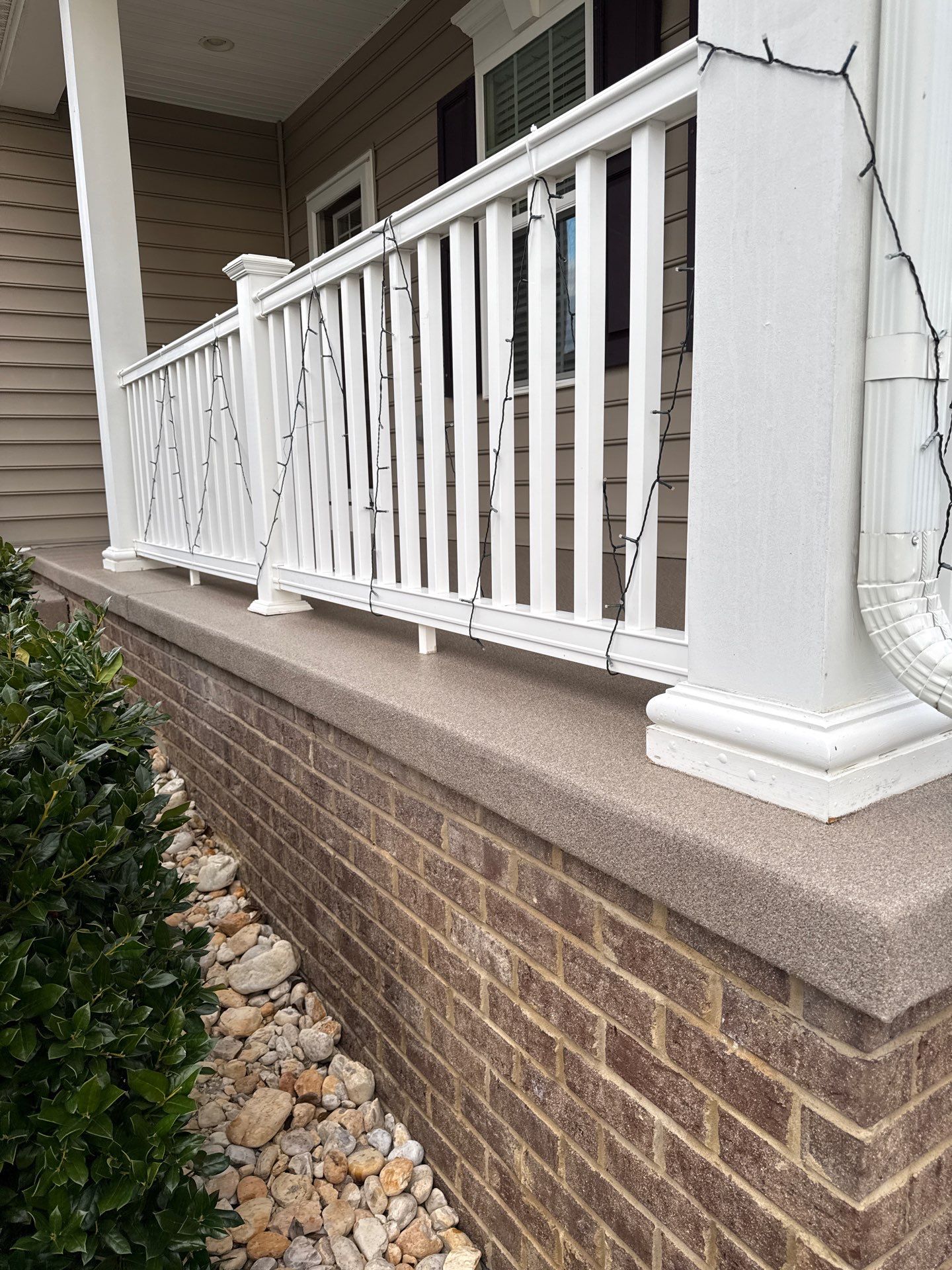 Porch + Garage Project in Oakdale by Floors in a Day, Inc