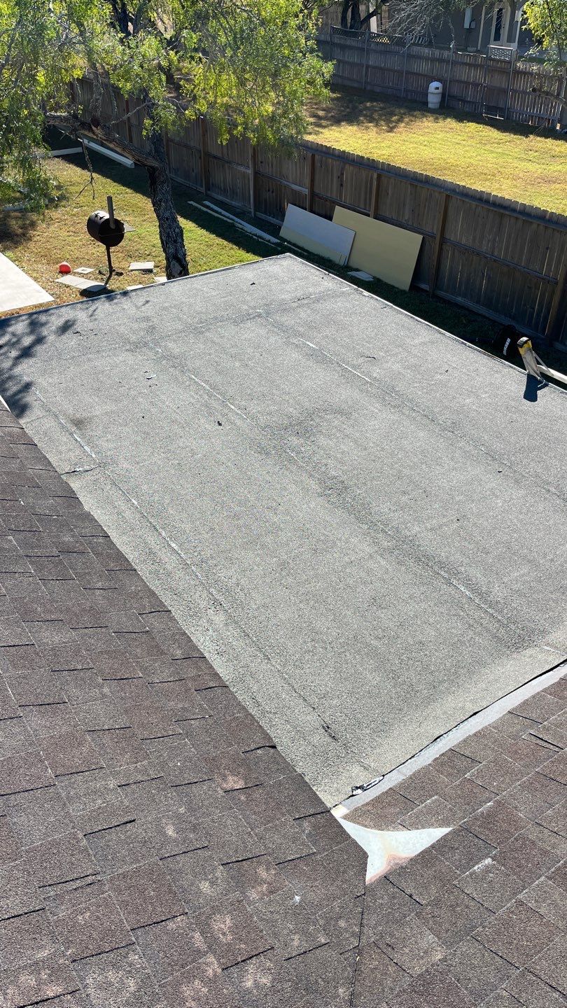 It Ain't Easy getting Shady  by Bayfront Roofing and Construction