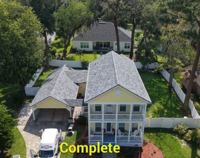 Total Roof Replacement in Fernandina Beach. 
