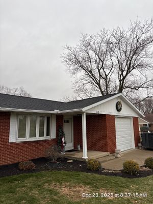Residential Roofing Installation using GAF Timberline HDZ Charcoal