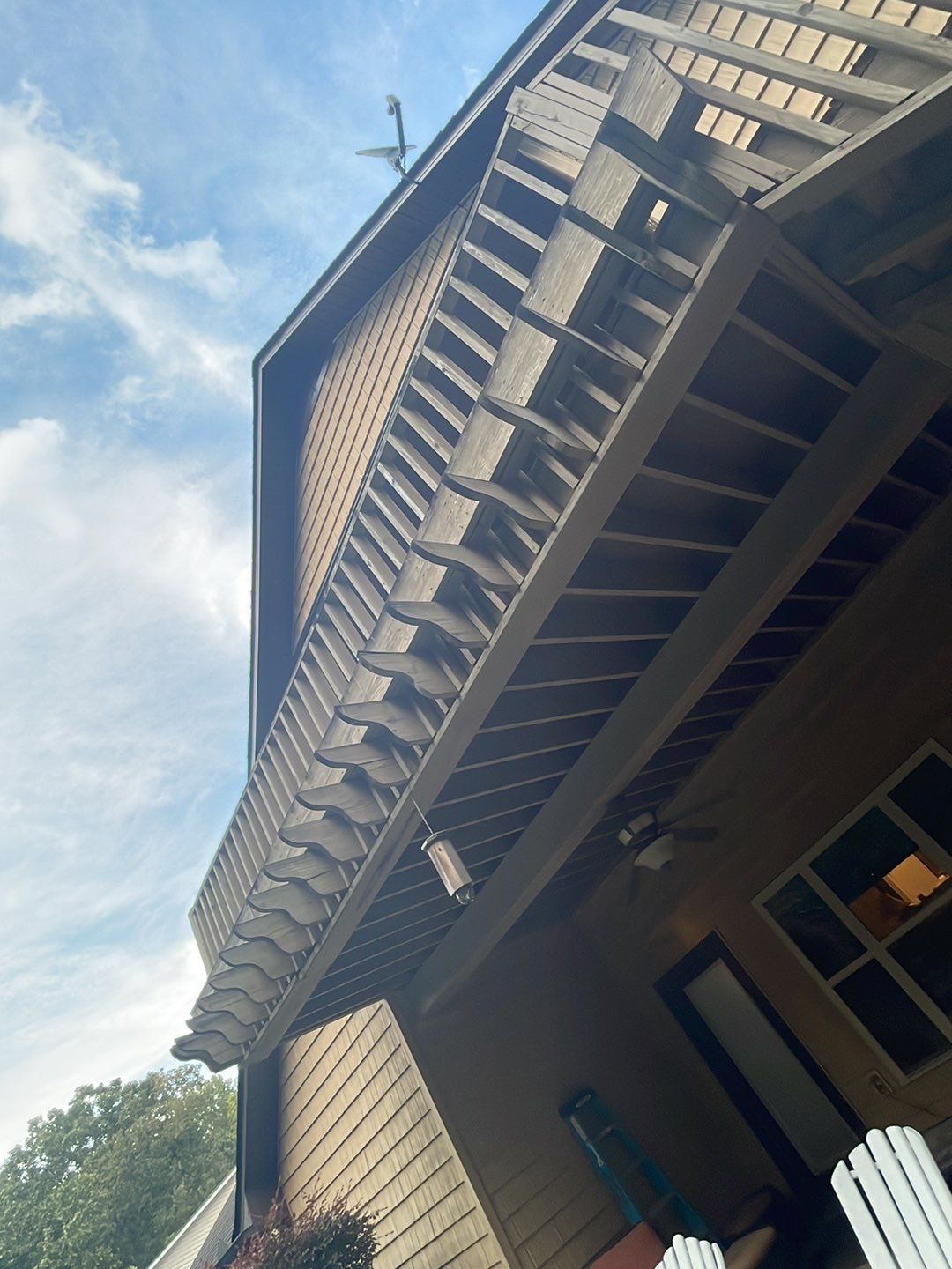 Million Dollar Lake - Deck and Fence by Pillar and Pine