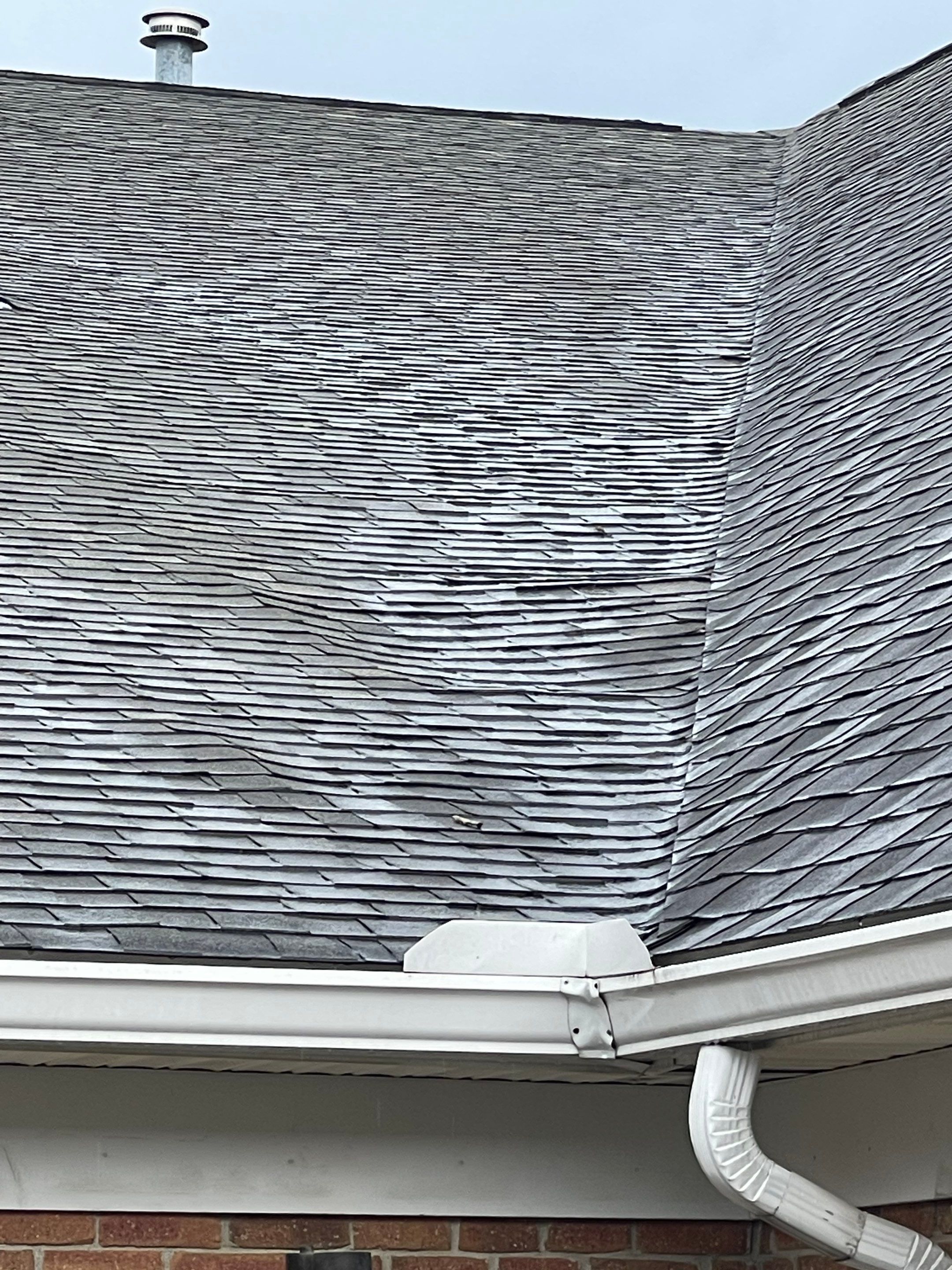 Large roof correction by SOS Home Ohio 