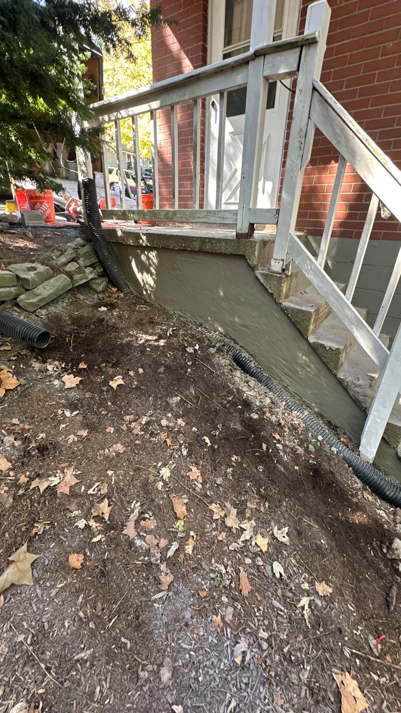 Garage + Steps + structural Repair Project in Pittsburgh by Floors in a Day, Inc