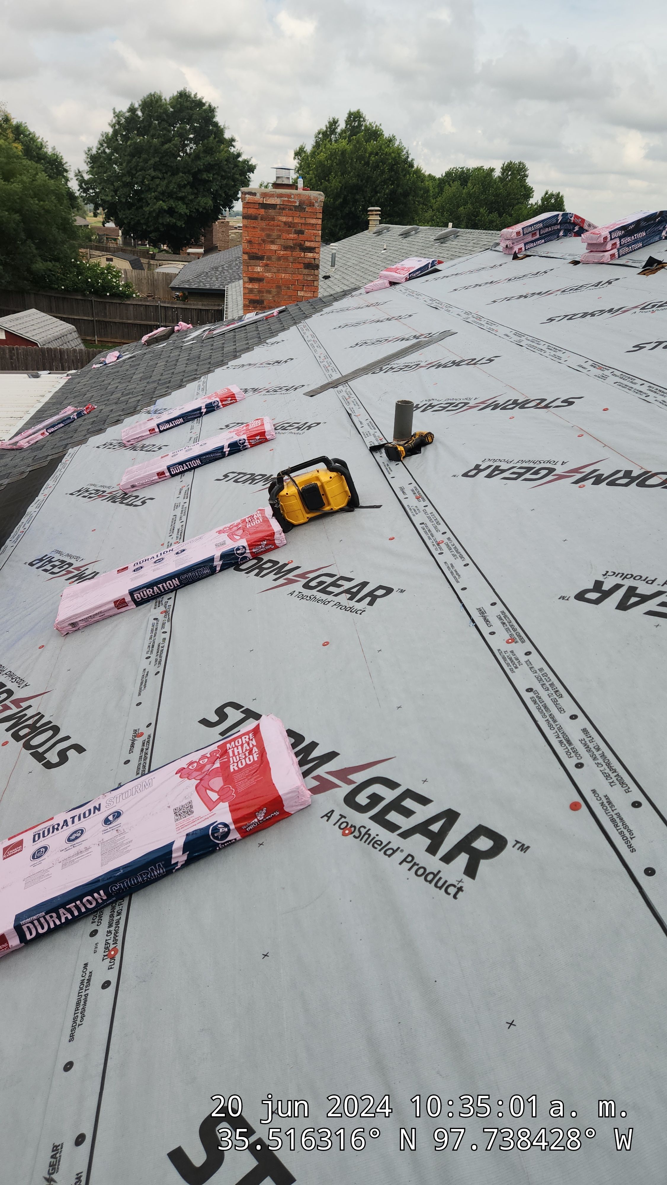 Residential Roofing Installation using Owens Corning by Castillo Roofing