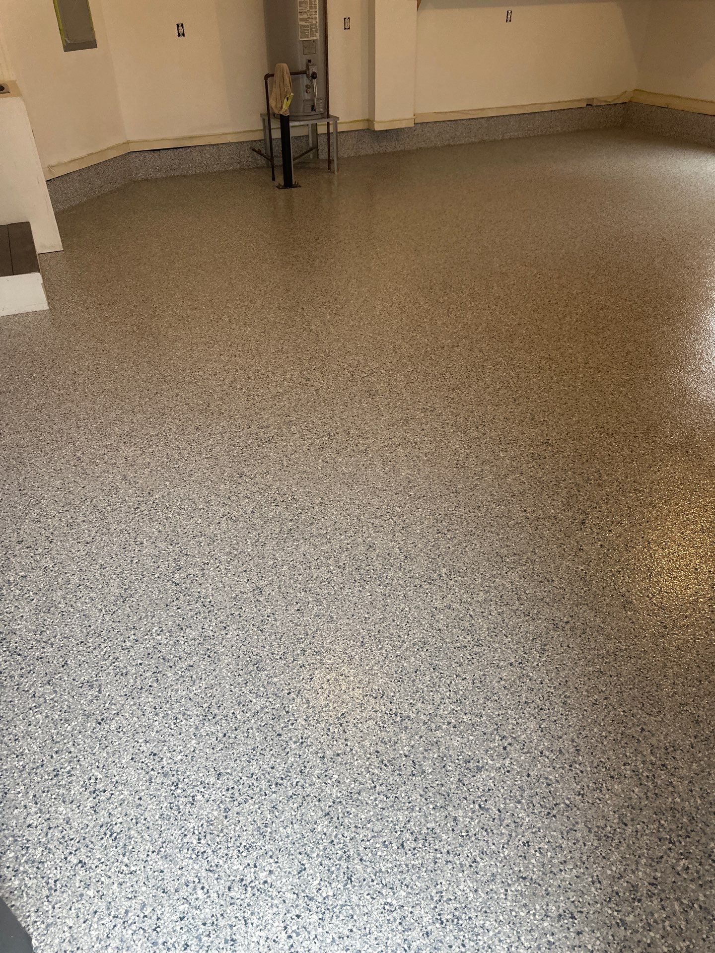 Garage Floor Coating using Tidal Wave by My Garage Floor Guys