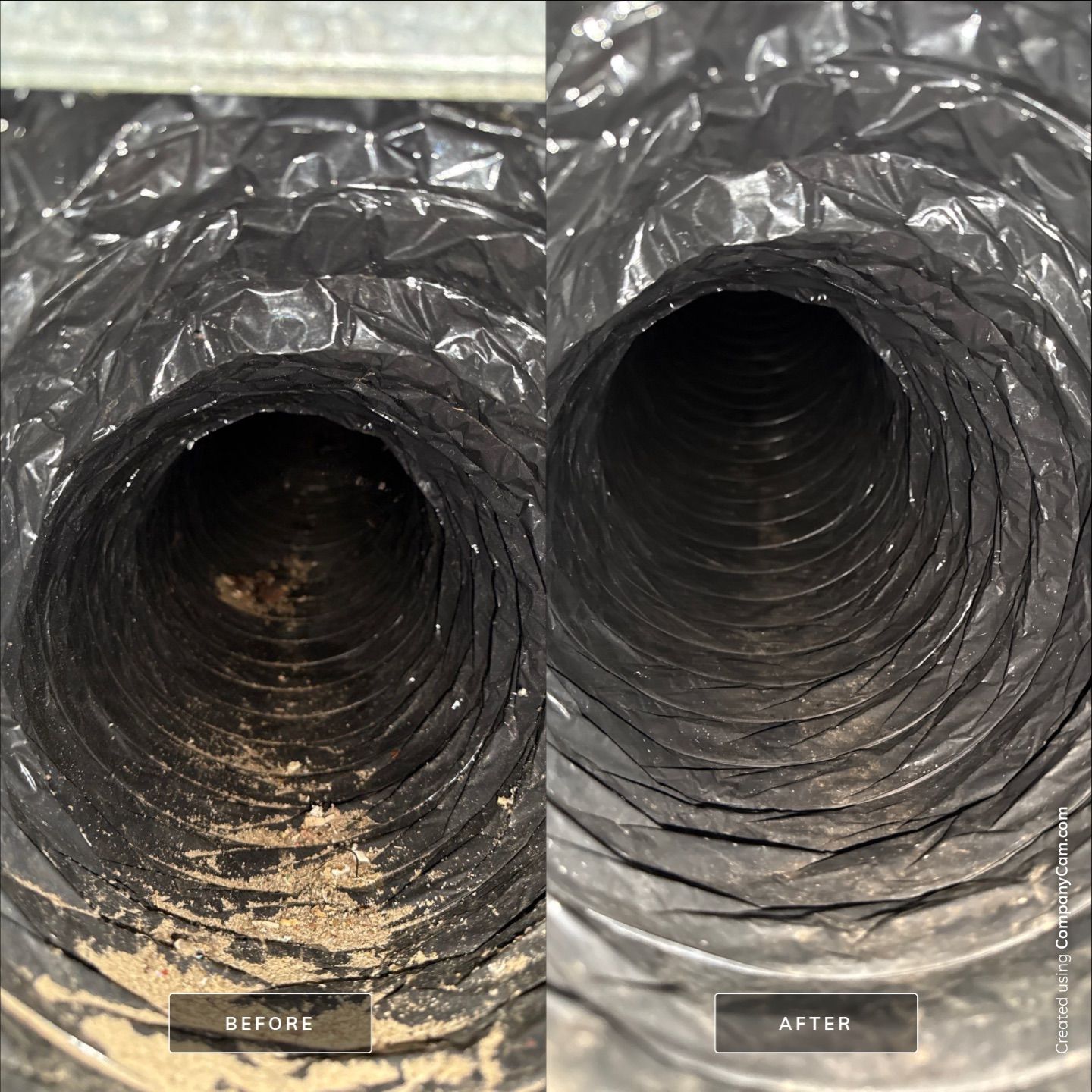 Project in Columbus by Duct Cleaning Solutions 