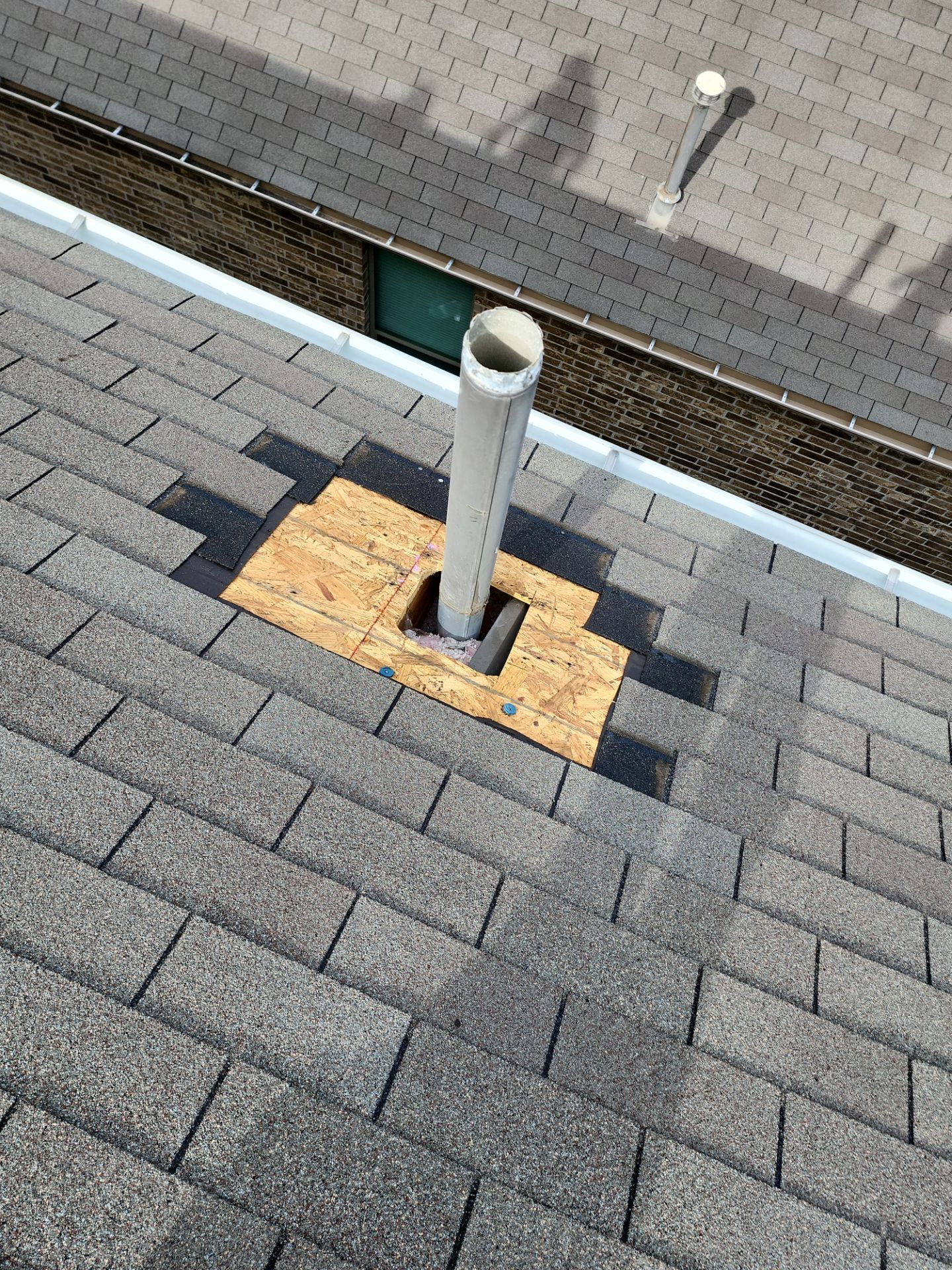 Hail Damage using Owen's Corning Duration (Lifetime) Shingles by Roof Repair Company