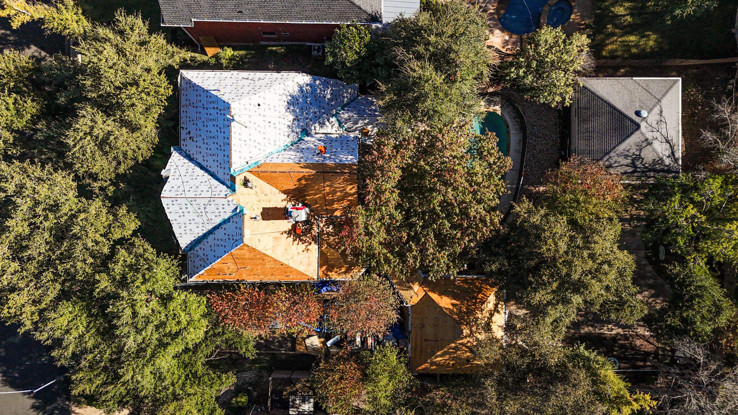 Golden Pledge Northwest Hills Roof Replacment by Lapeyre Roofing