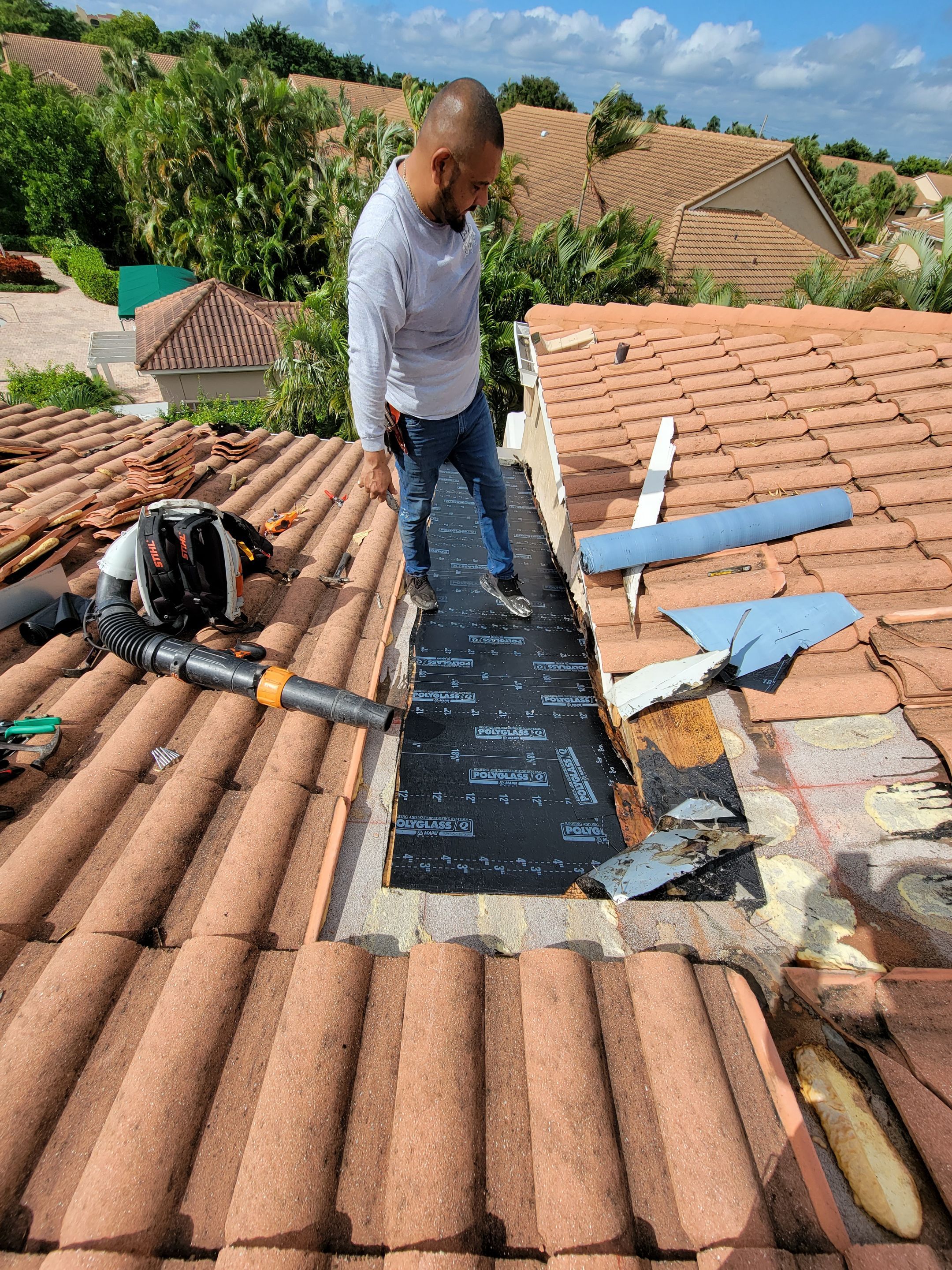 Villa Sonrisa Dr., Boca Raton, FL by G&J Roofing 
