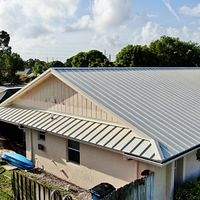 24ga 1.5" Mechanical Seam Almond by Total Roofing System The Metal Roof Experts