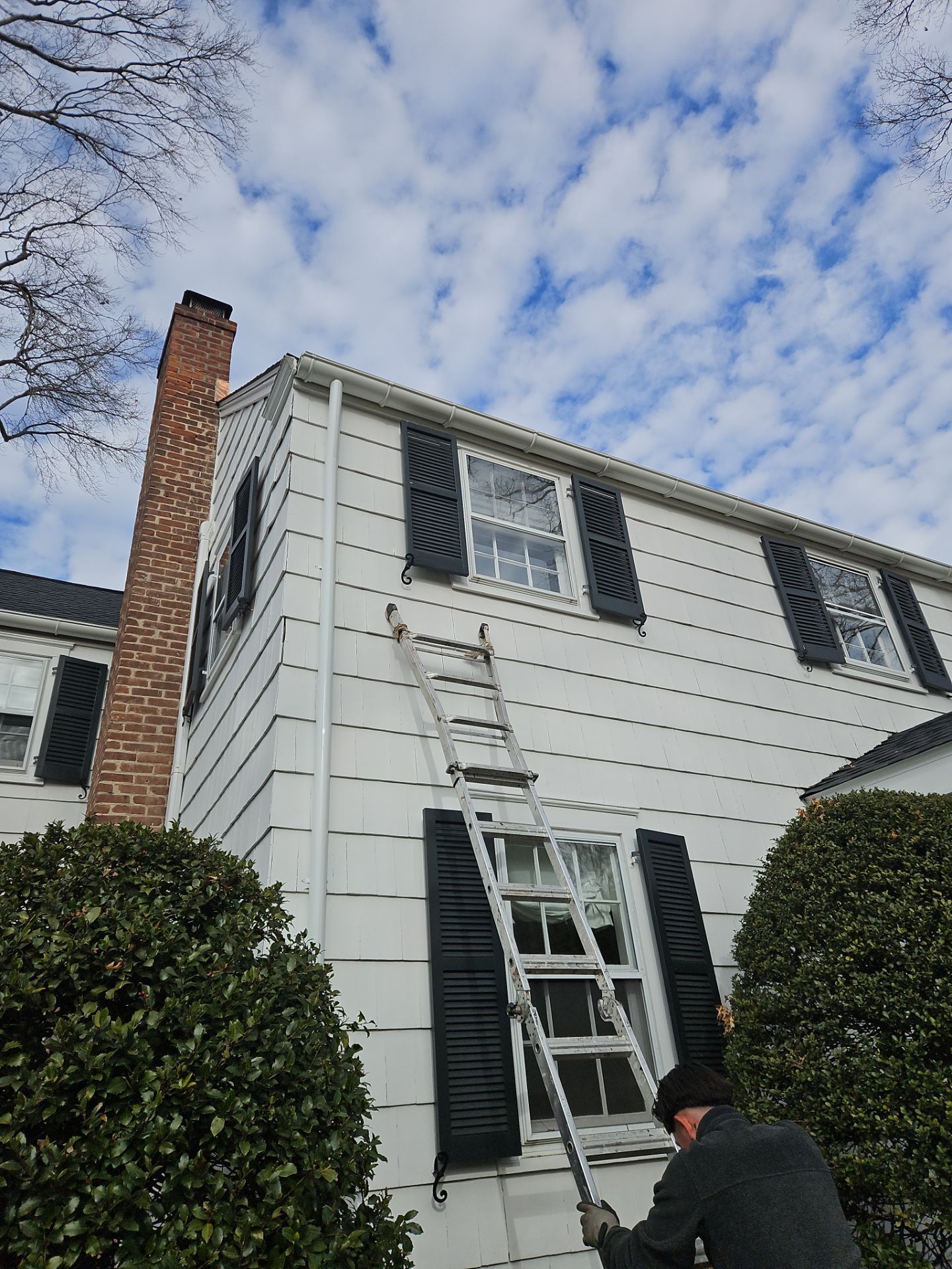 Darien, CT Asphalt, Copper Roof & Half Round Gutters  by Rinaldi Brothers