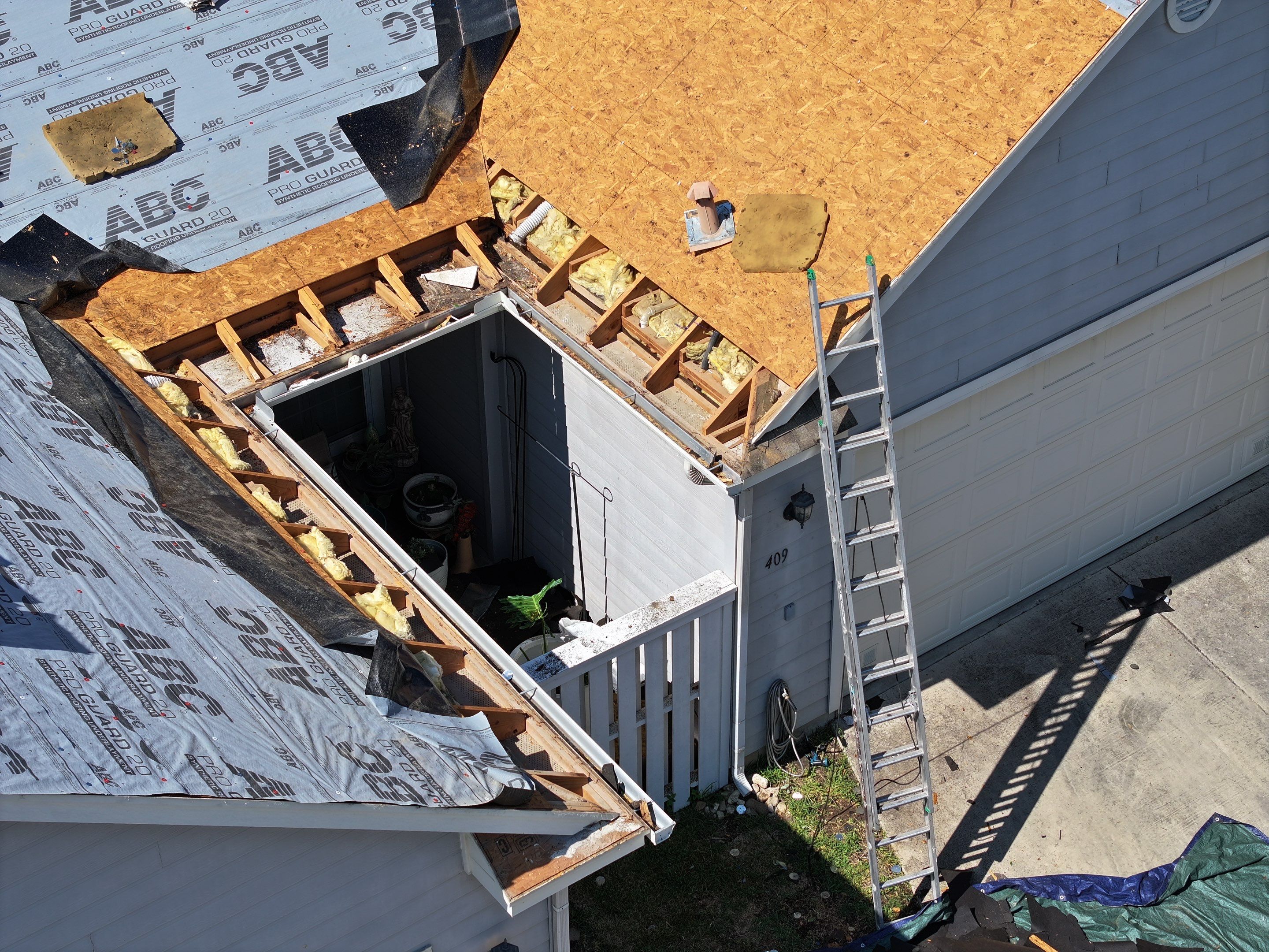 Residential Roof Replacement by Premier Roofing and Contracting