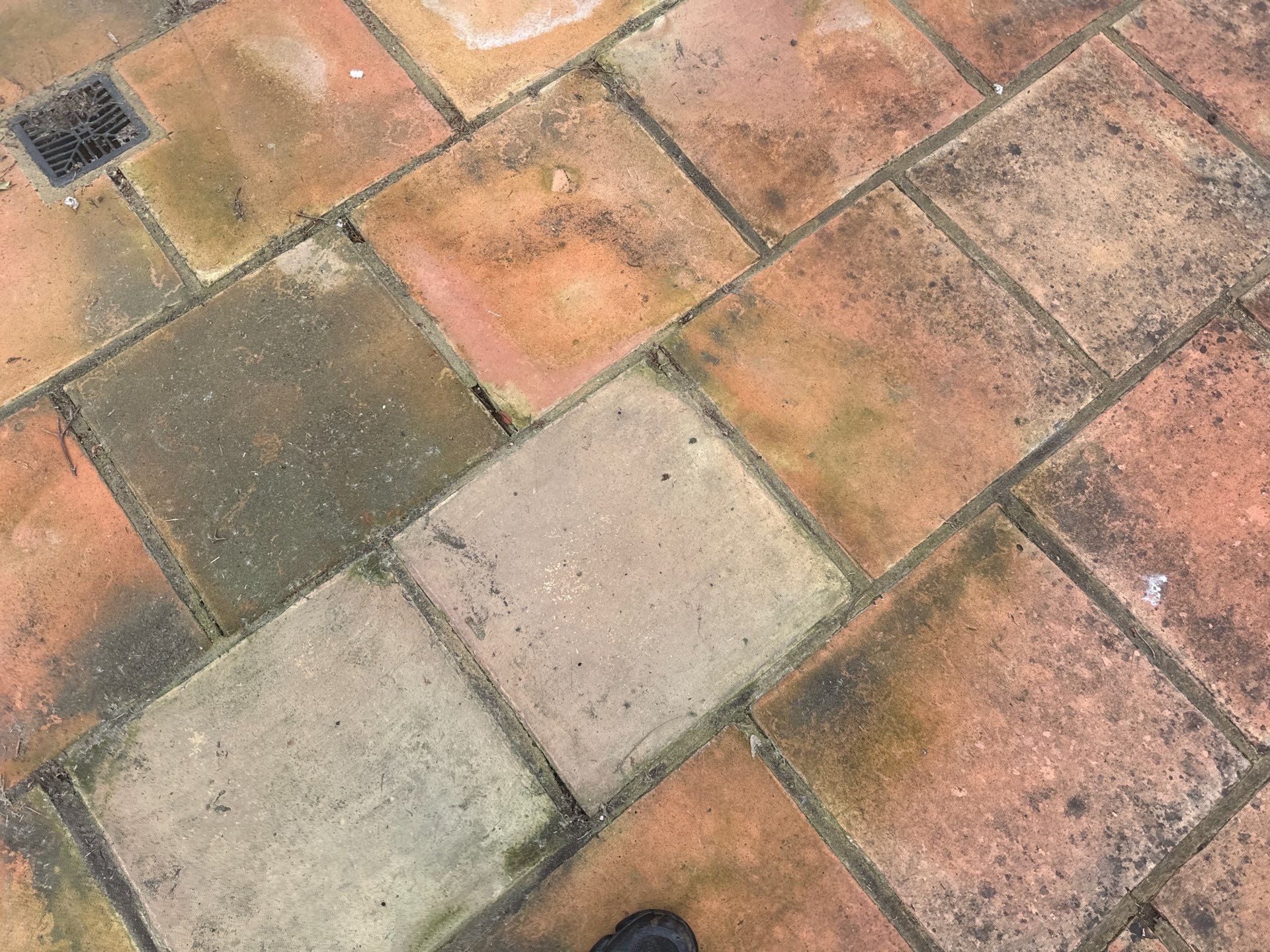 Roof and Patio Cleaning using Honda 15lpm Low Pressure Washing Machine by Ges Exterior Cleaning ltd