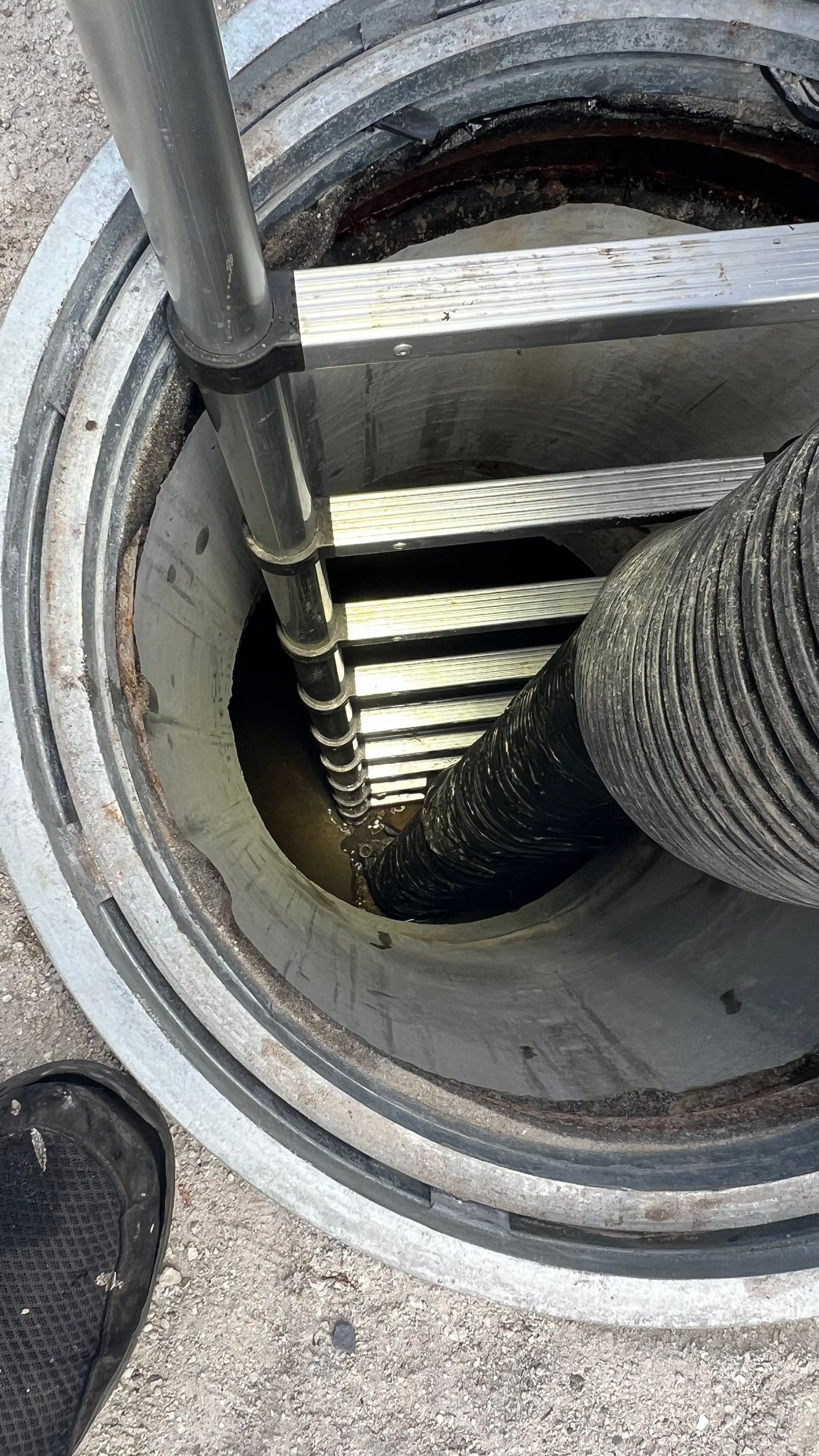 New Carwash Collection Tank Cleaning by APS Power & Water