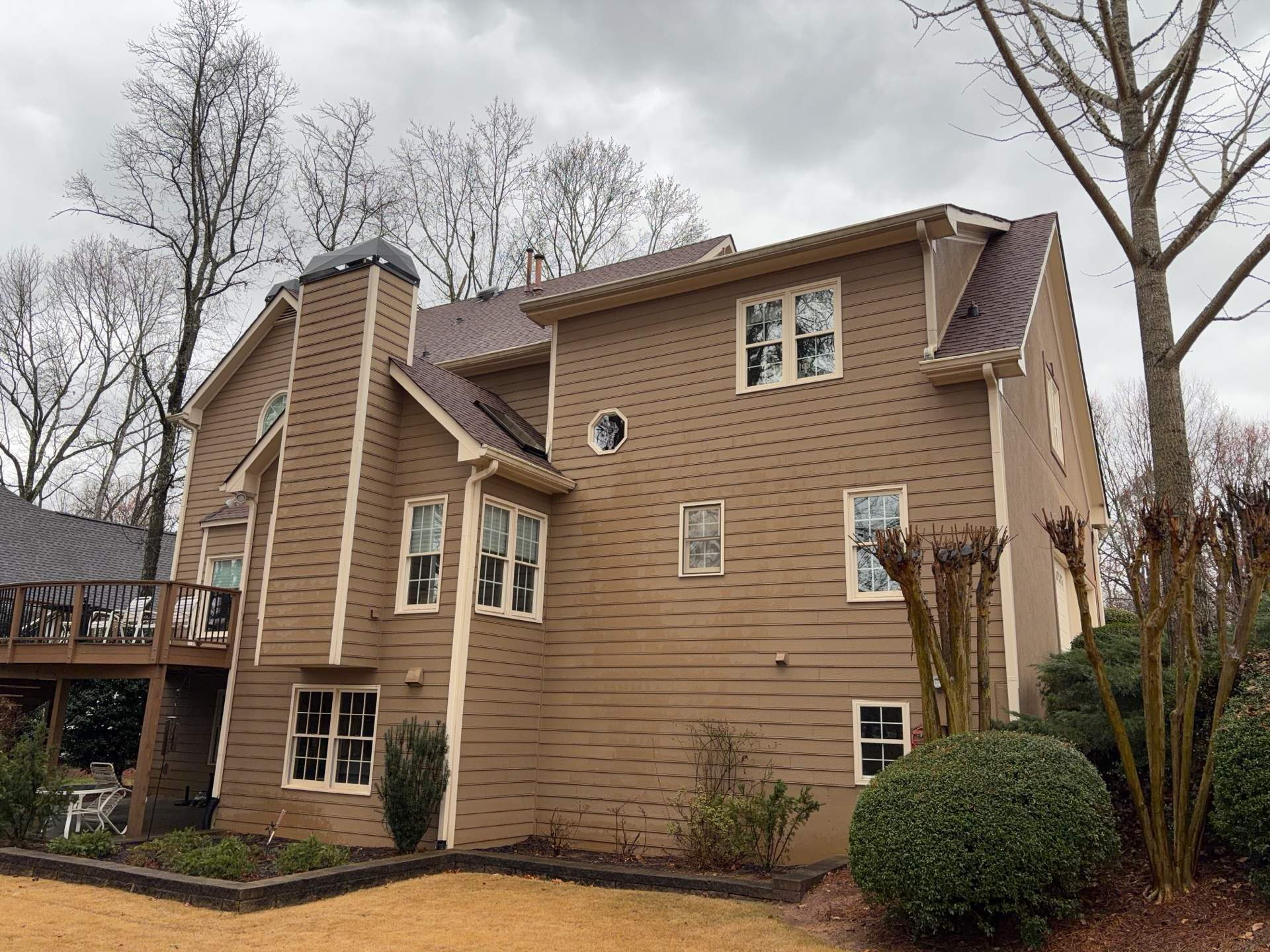 Alpharetta, GA Siding Replacement and Deck Stain by Nelson Exteriors