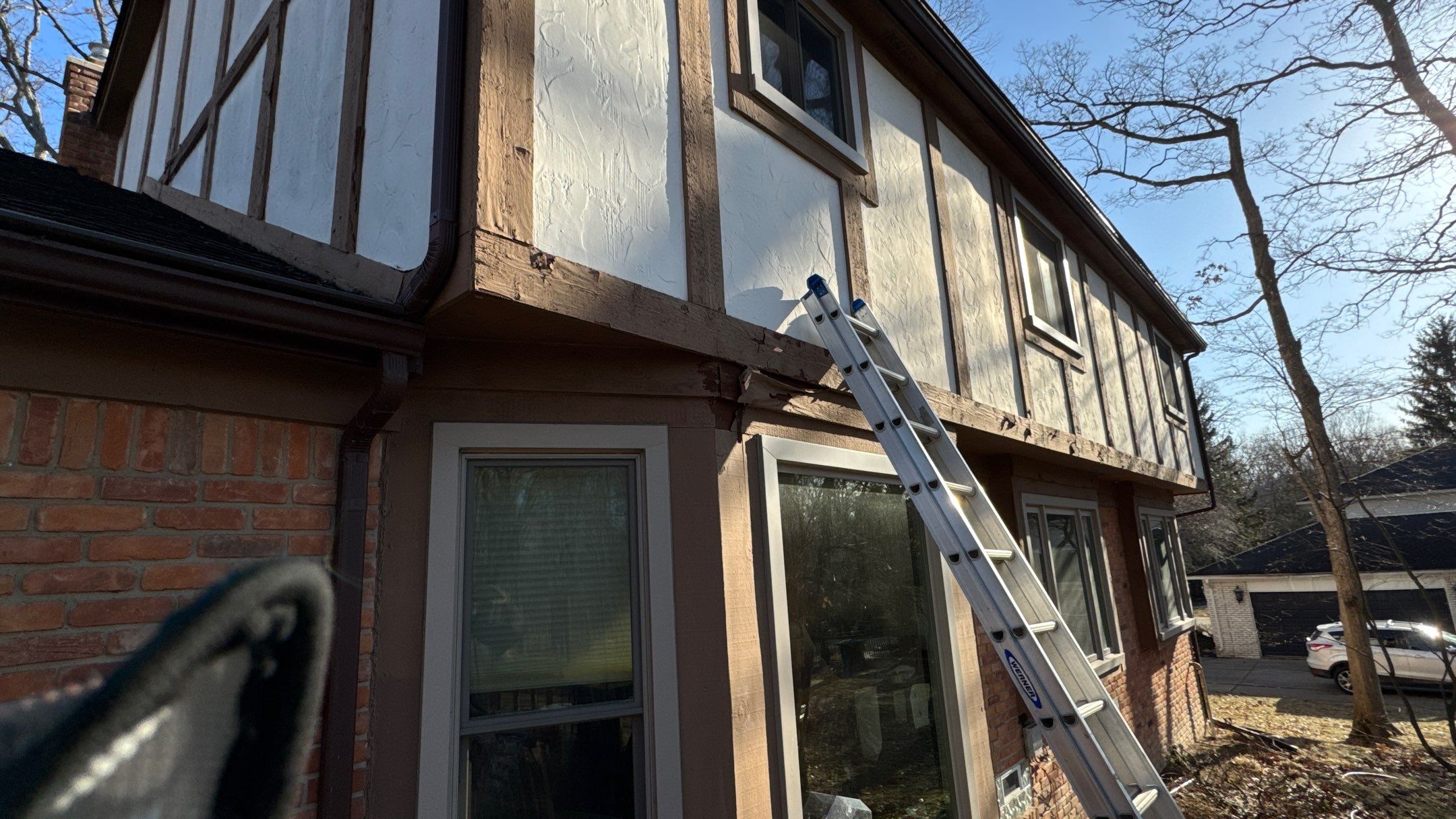 Siding Installation using Alside Monterey Sand by 180 Contractors