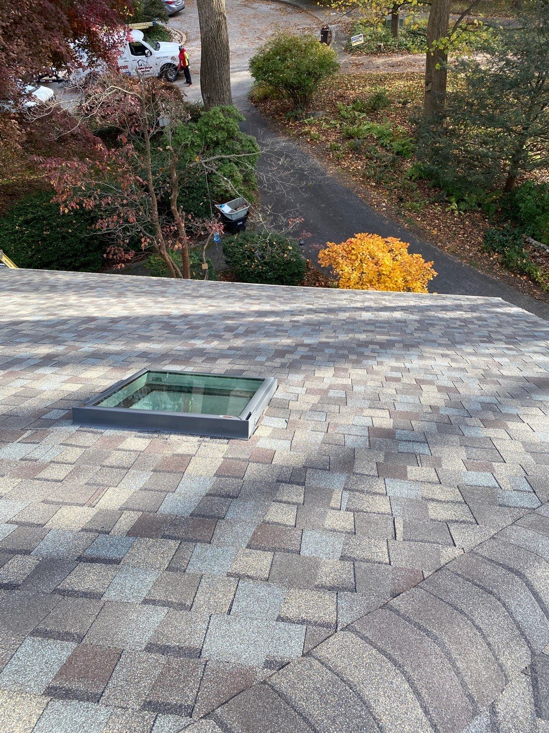 Install new shingles and new skylights  by Alpha Design Services