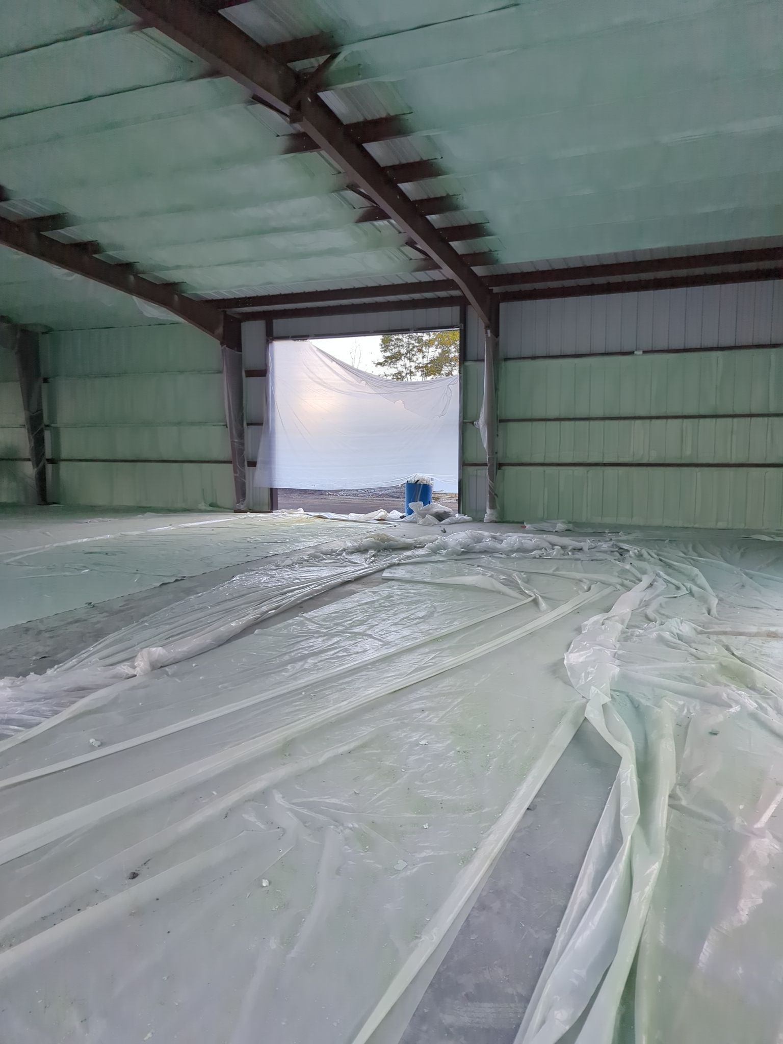 Commercial Building using Closed Cell Spray Foam by NYS Foam & Energy
