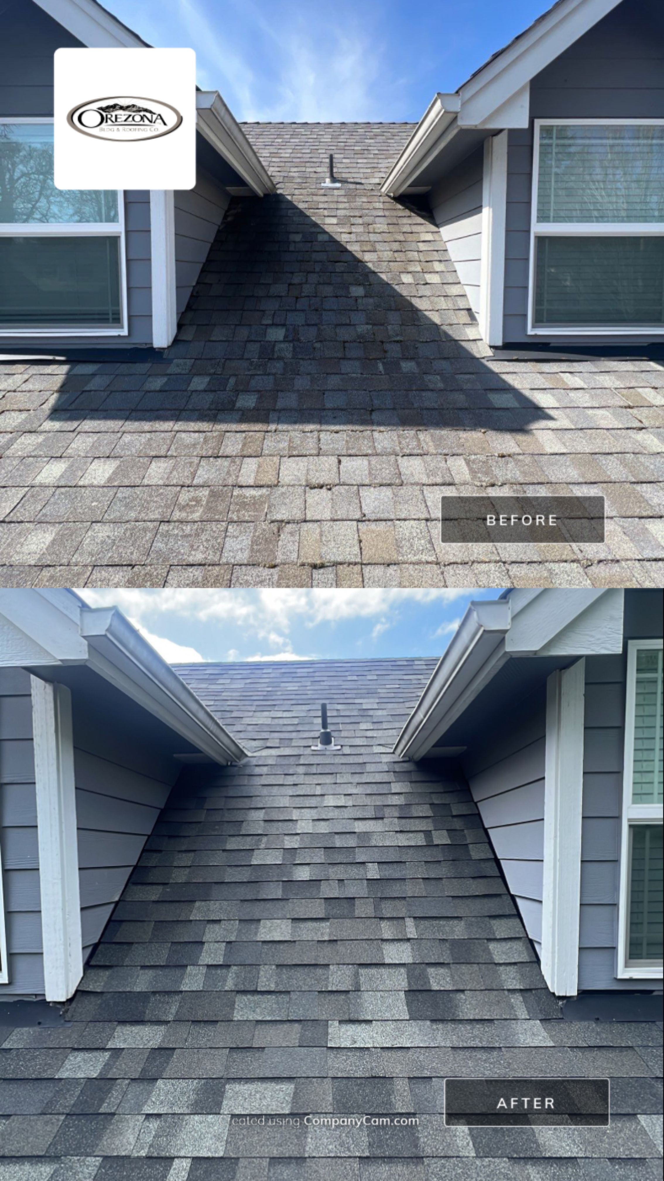 Residential Roofing Installation using Malarkey Highlander by Orezona Building & Roofing Company, Inc.