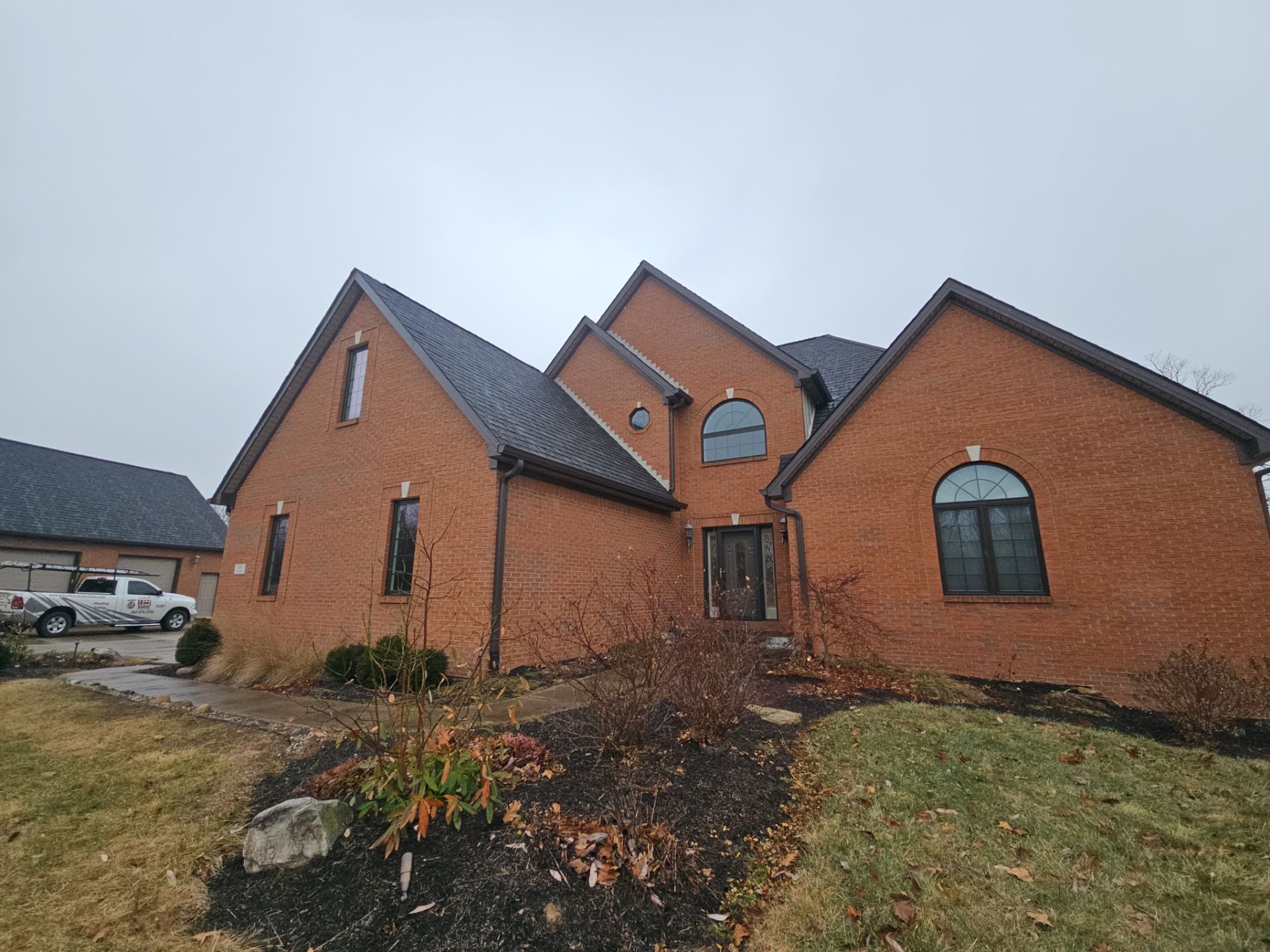 Siding Installation using James Hardie Board & Batten and James Hardie Shakes by Koontz Construction