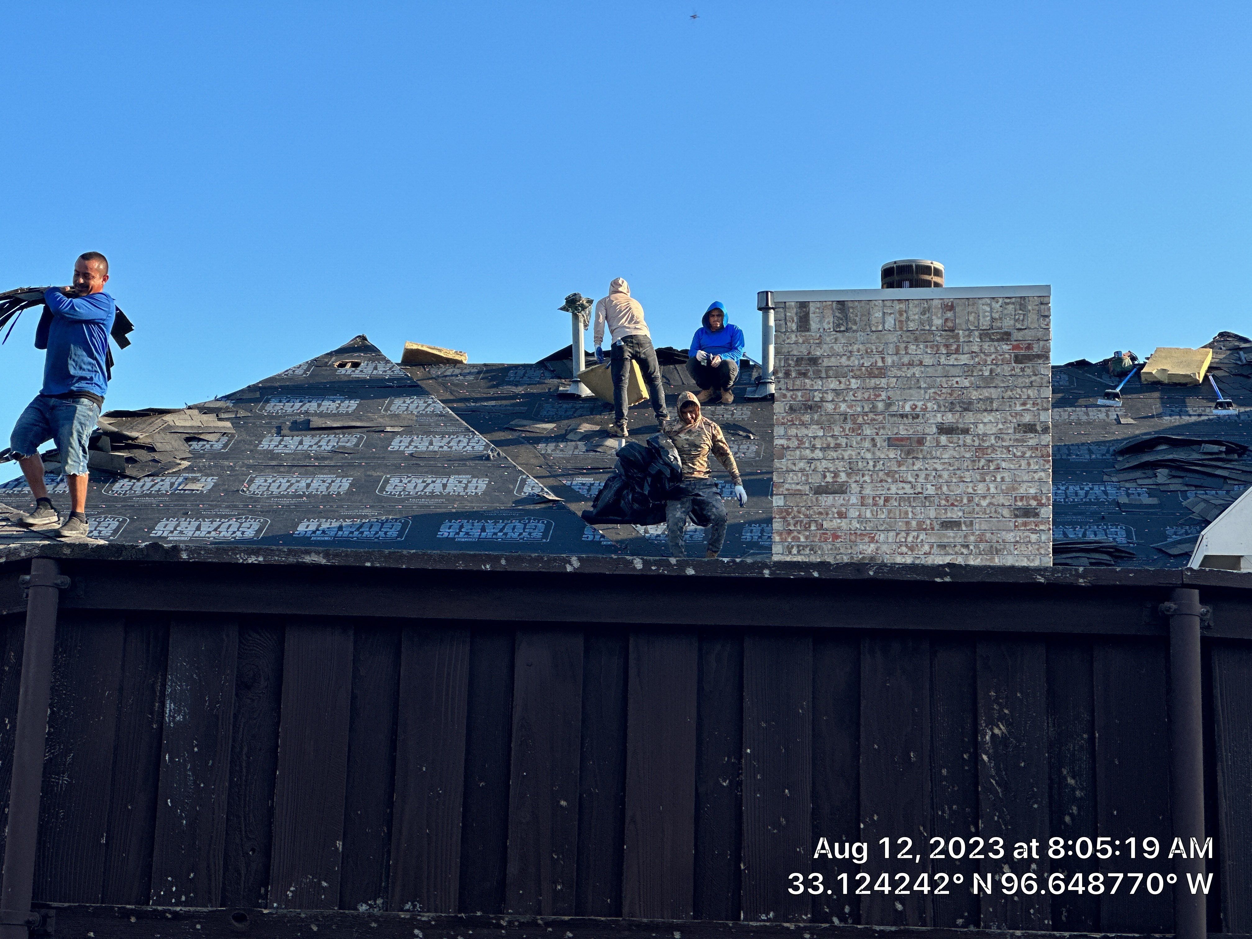 Property Repairs After Hail Storm Plano Texas by Eminent Roofing & Auto Hail Repair