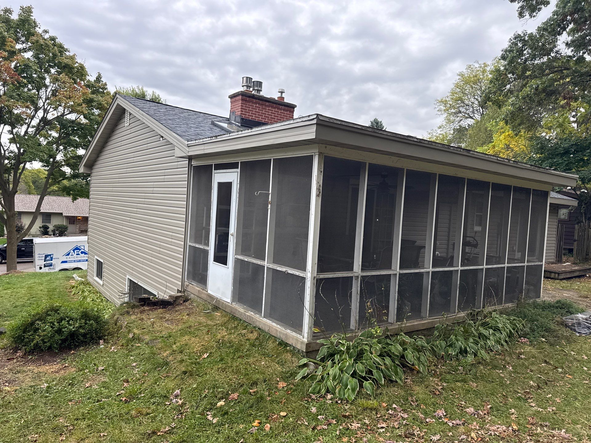 S.K.: Roofing and siding by AFC Exteriors