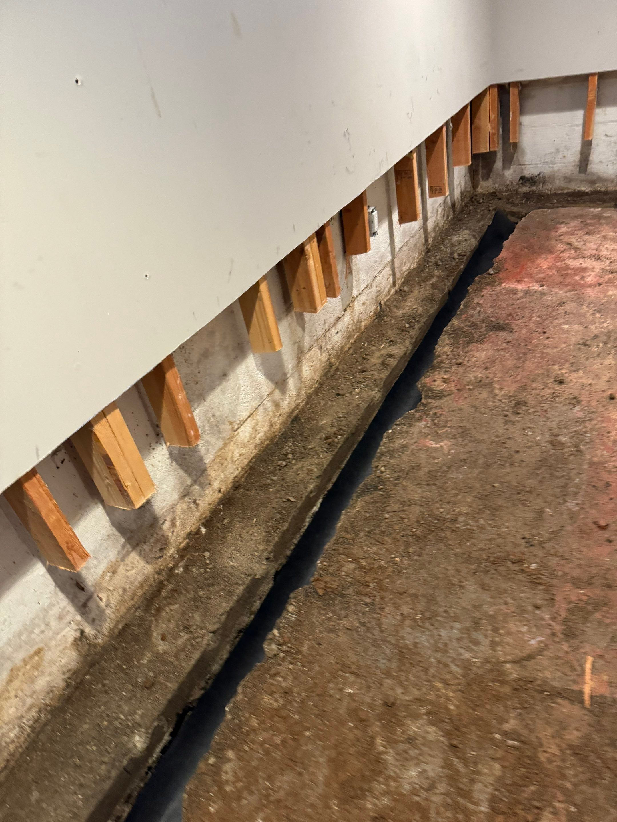 Interior French Drain Livingston NJ by Pure Service Pro, LLC 
