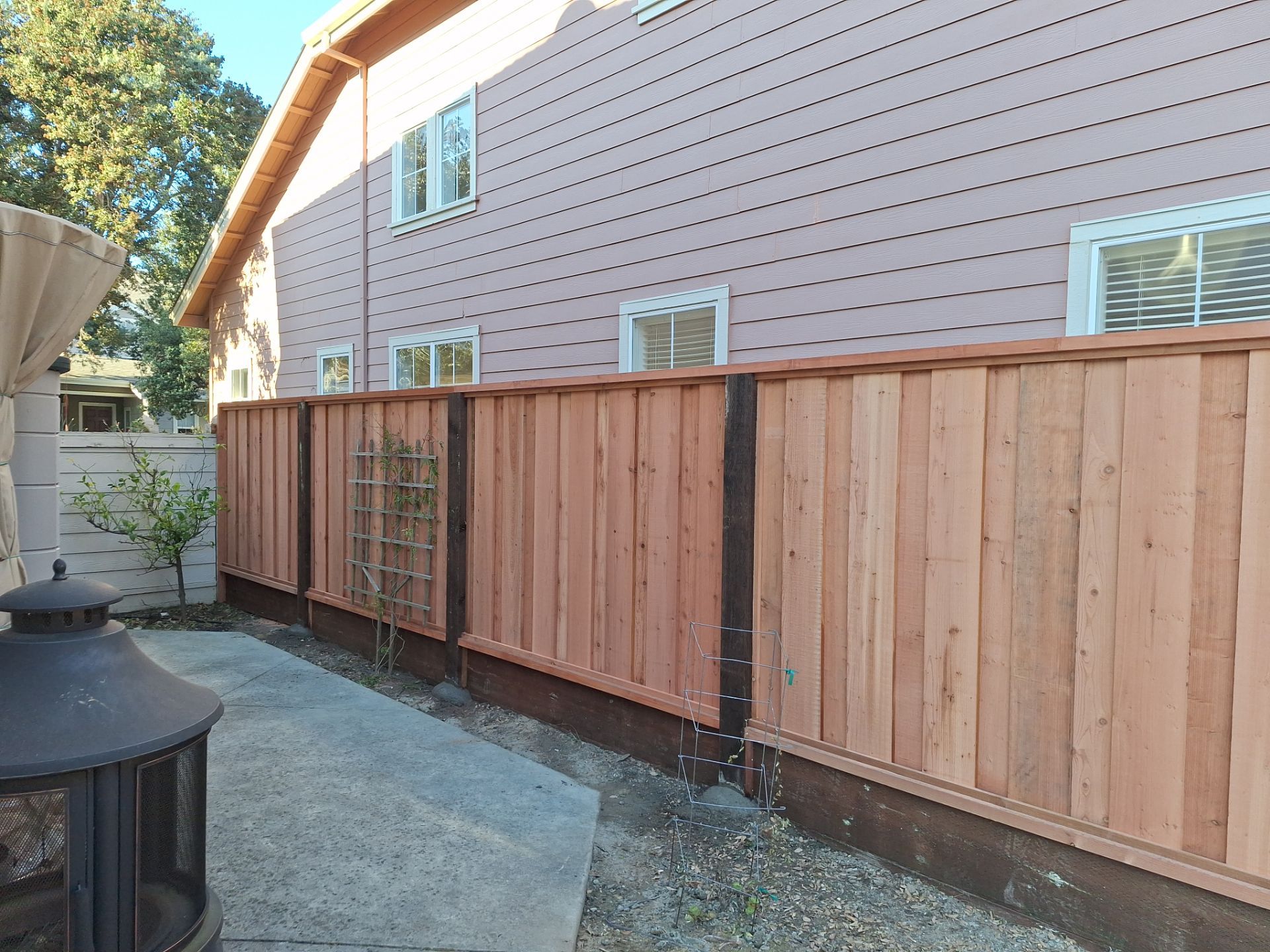 Board on Board Fence by Fremont Fence Inc