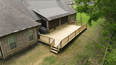 Treated Pine Deck