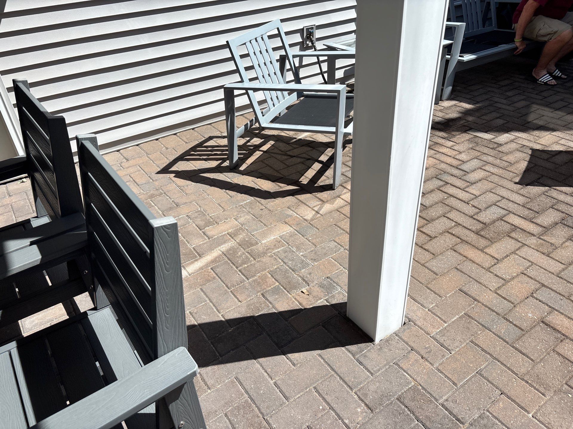 Paver Driveway using Concrete Sealant by DuraSeal