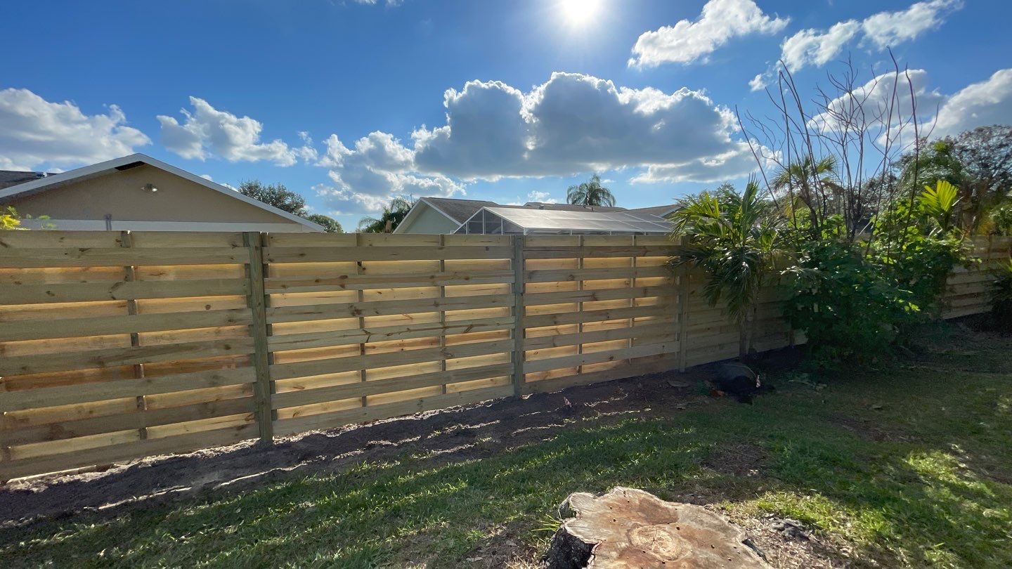 Wood Fence Installation using Shadowbox Wood Fence by Asap fence and gates, LLC