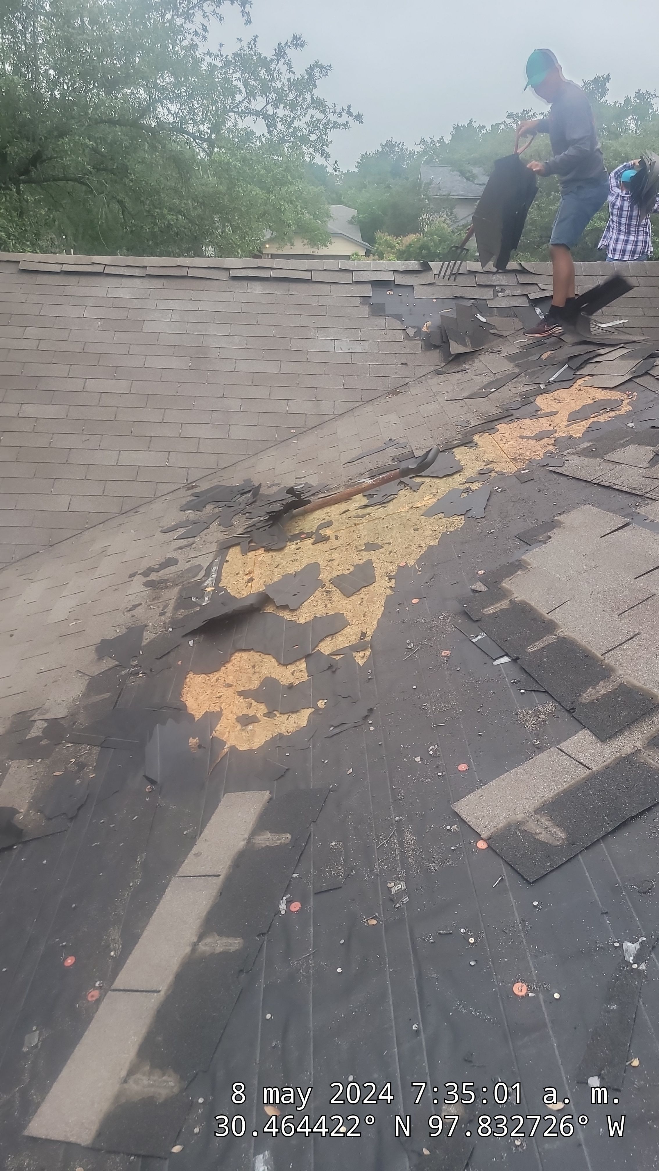 Full Residential Roof Replacement and OSB Decking Repair in Cedar Park by Caliber Restoration LLC