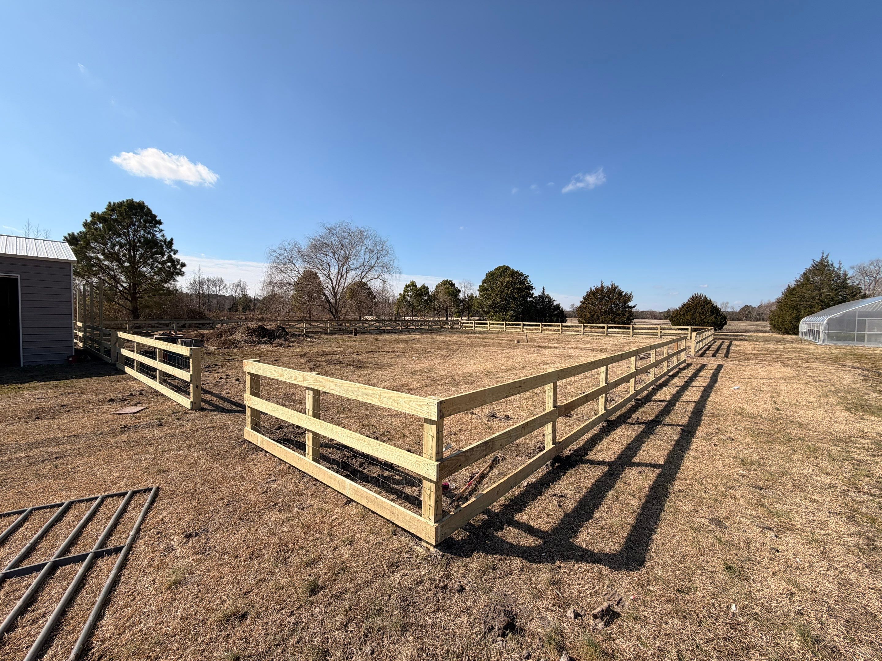 Built Strong, Built to Last – New Farm Fence Complete by Tidewater Fence