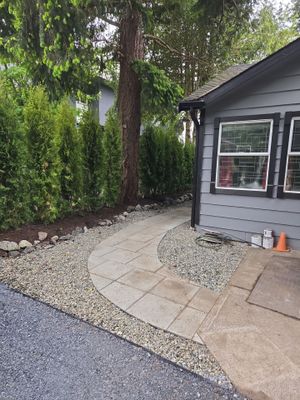 Complete backyard transformation