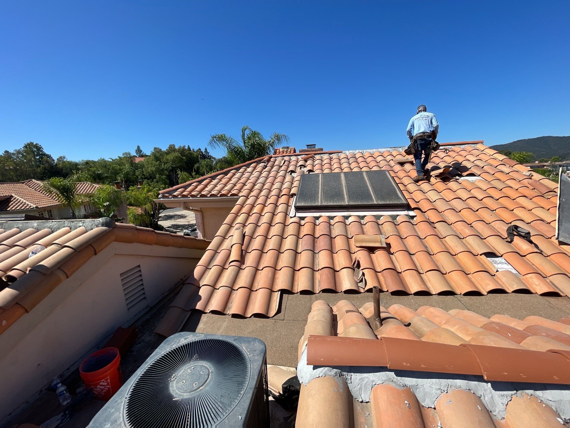 Tile Reset Project- Los Angeles CA 90049 by Epic Roof Replacement