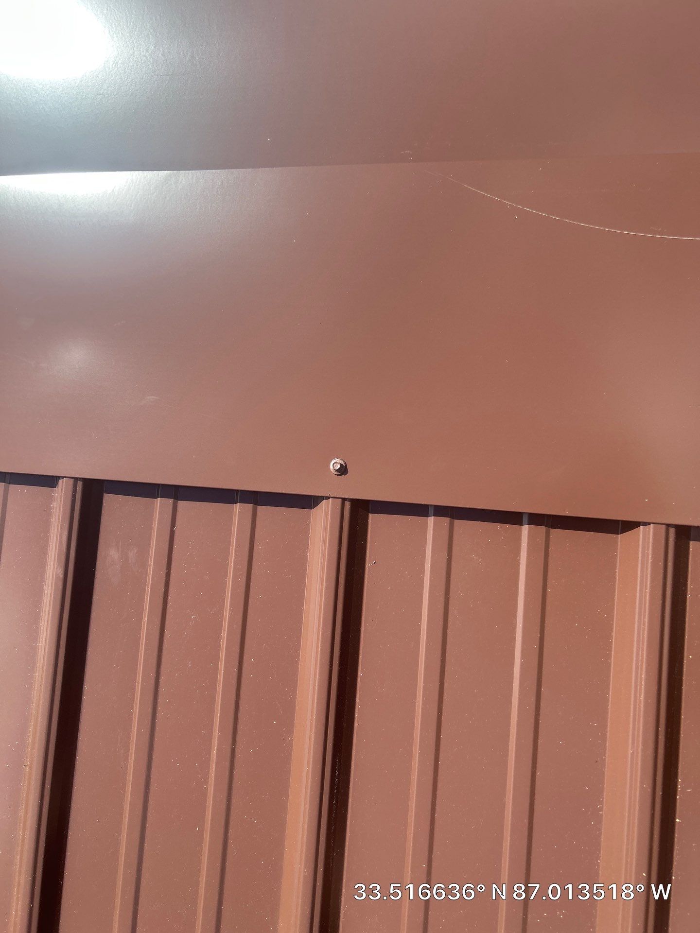 Metal Roof Replacement in Sylvan Springs (Brown) by The Roofing Dudes