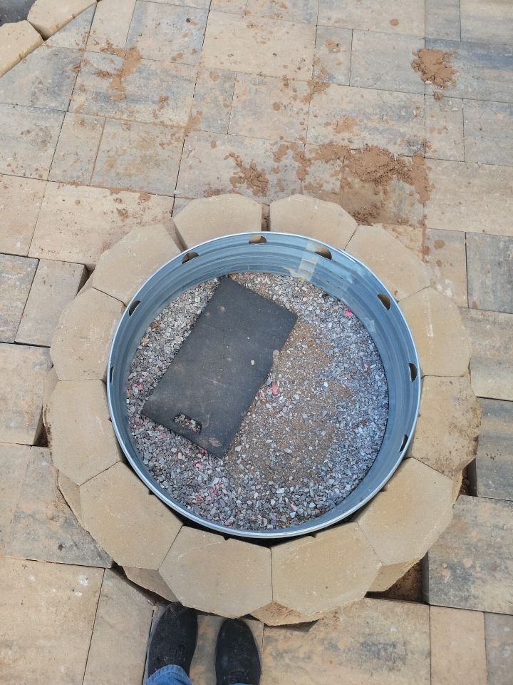Outdoor kitchen by Clays Services Inc